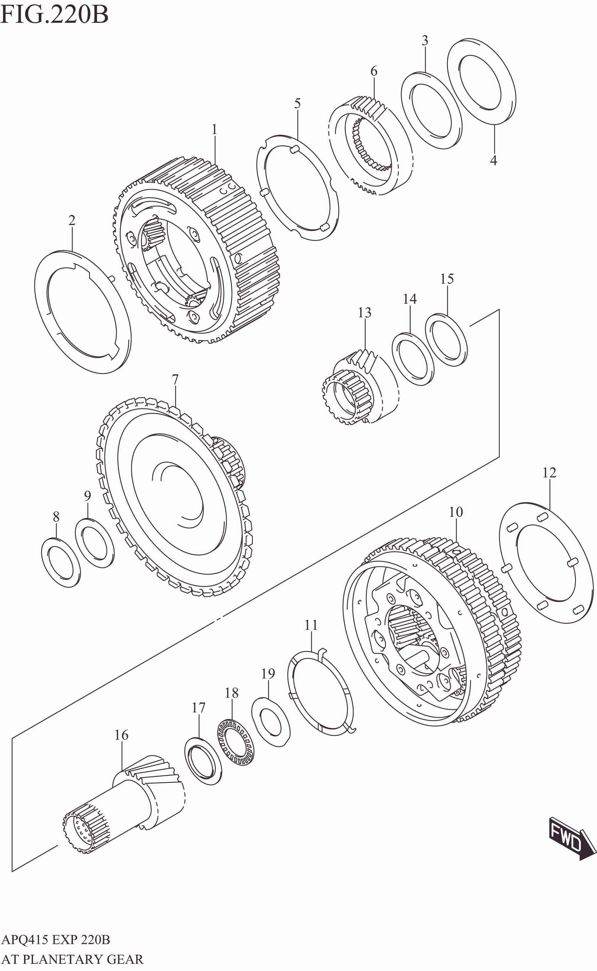 AT PLANETARY GEAR (6AT)