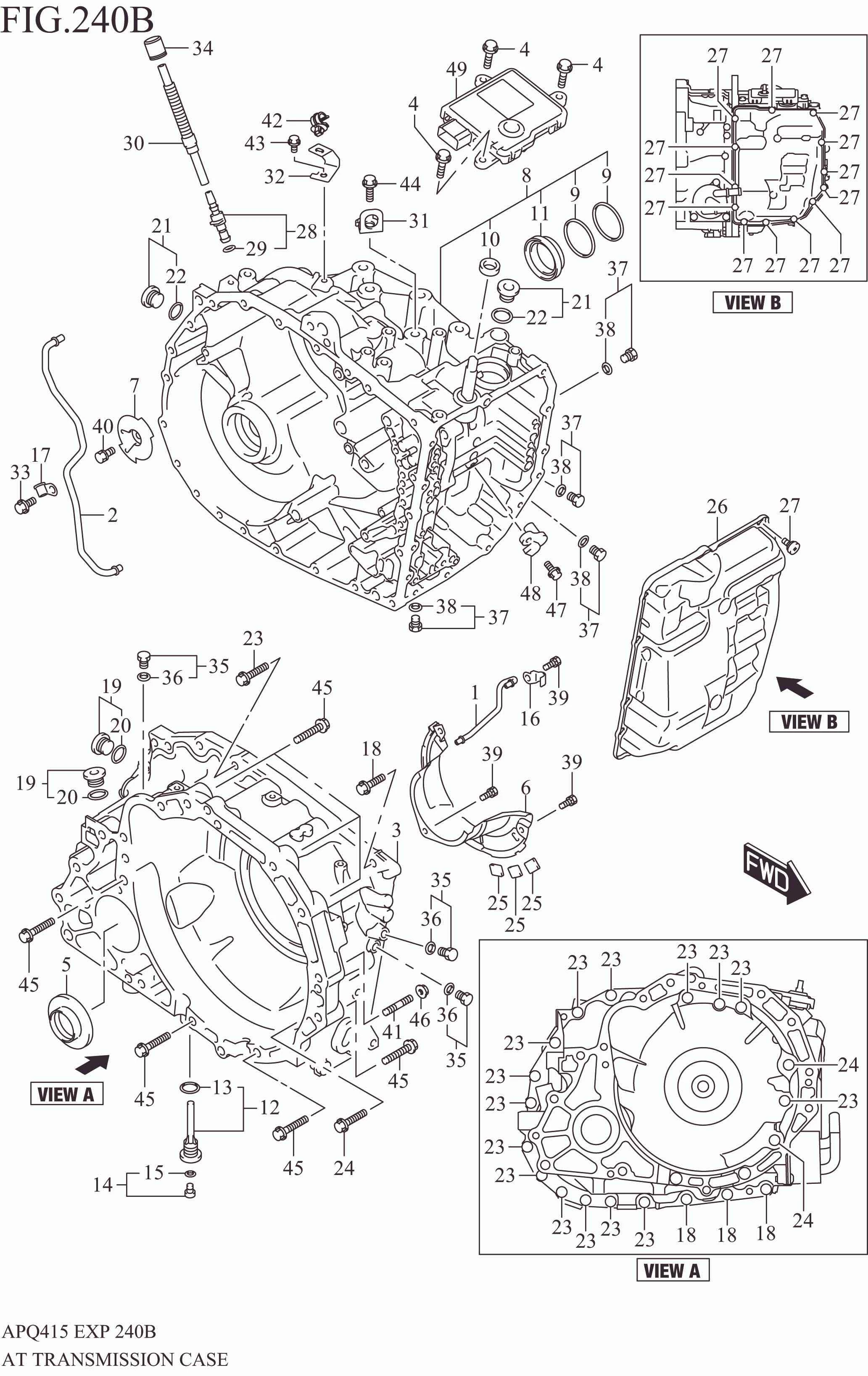 AT TRANSMISSION CASE (6AT)
