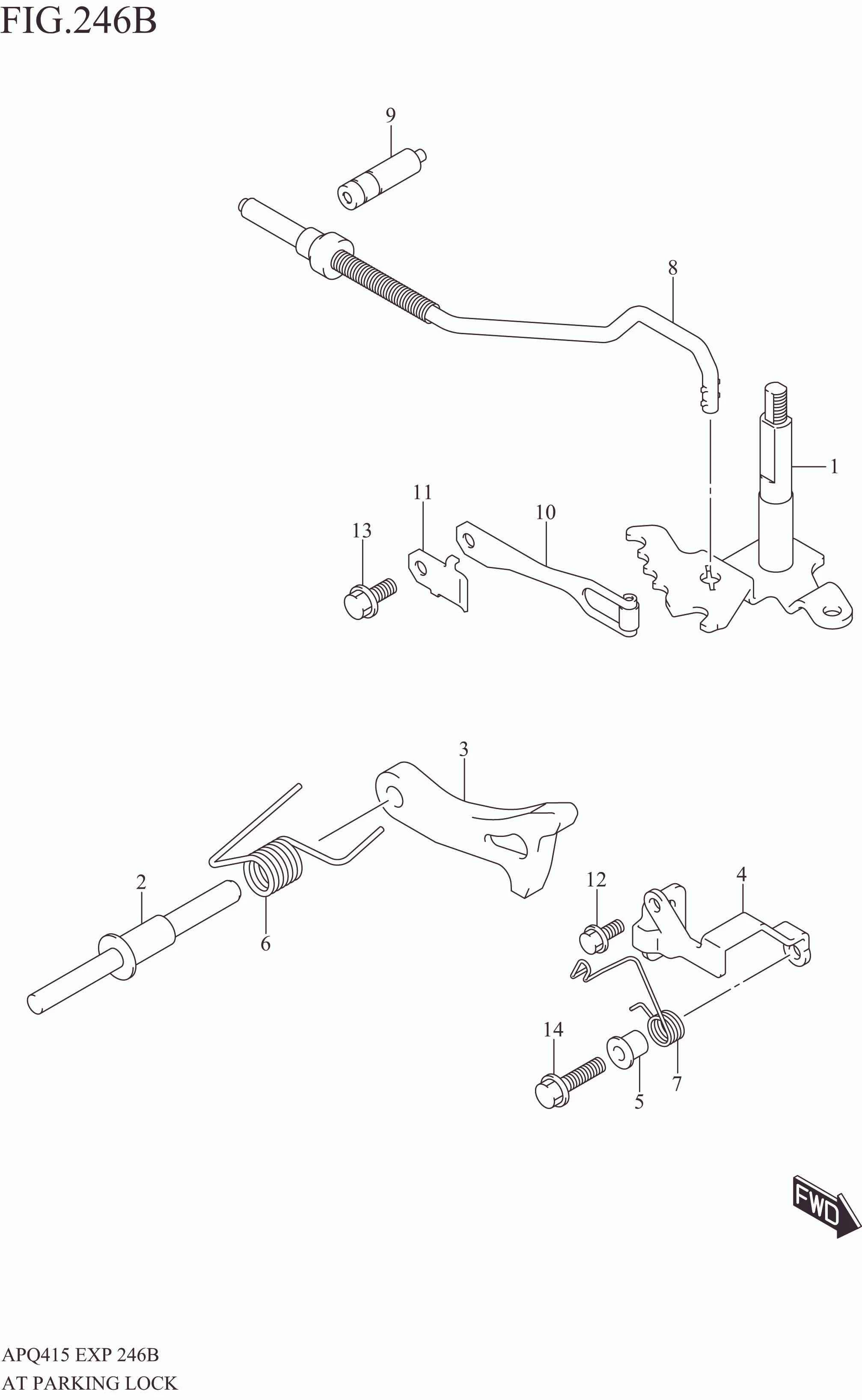 AT PARKING LOCK (6AT)