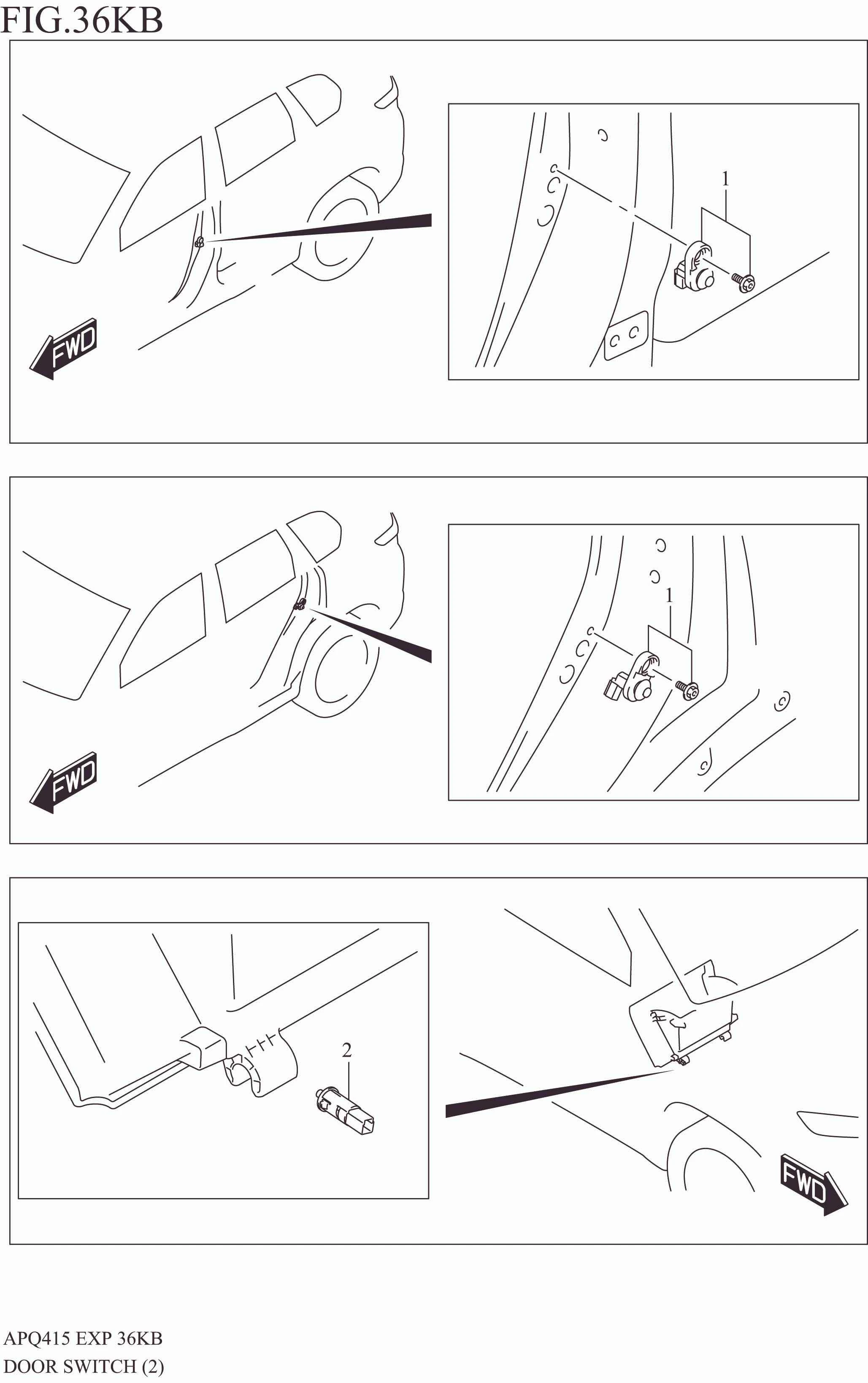 DOOR SWITCH (GLX)