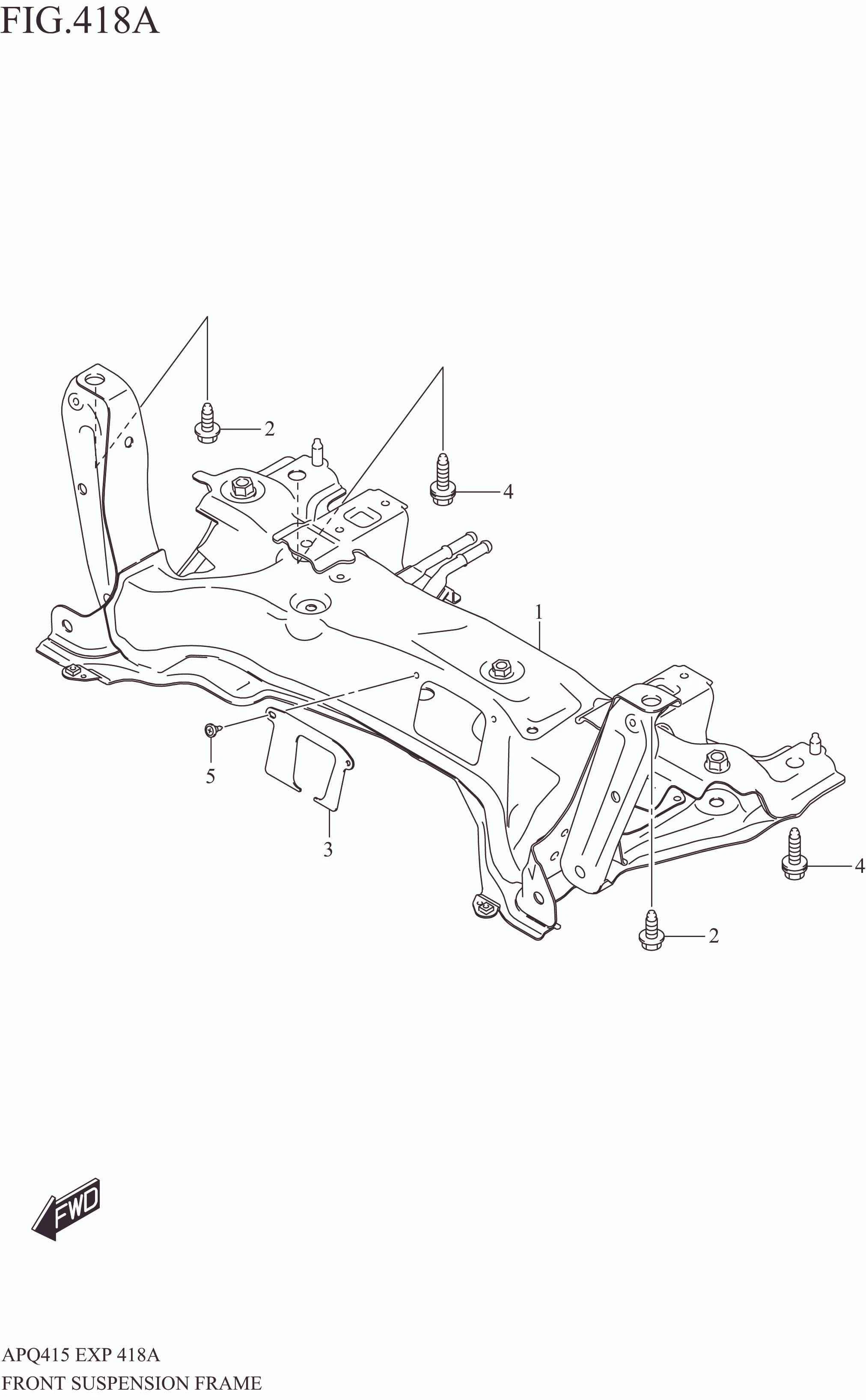 FRONT SUSPENSION FRAME