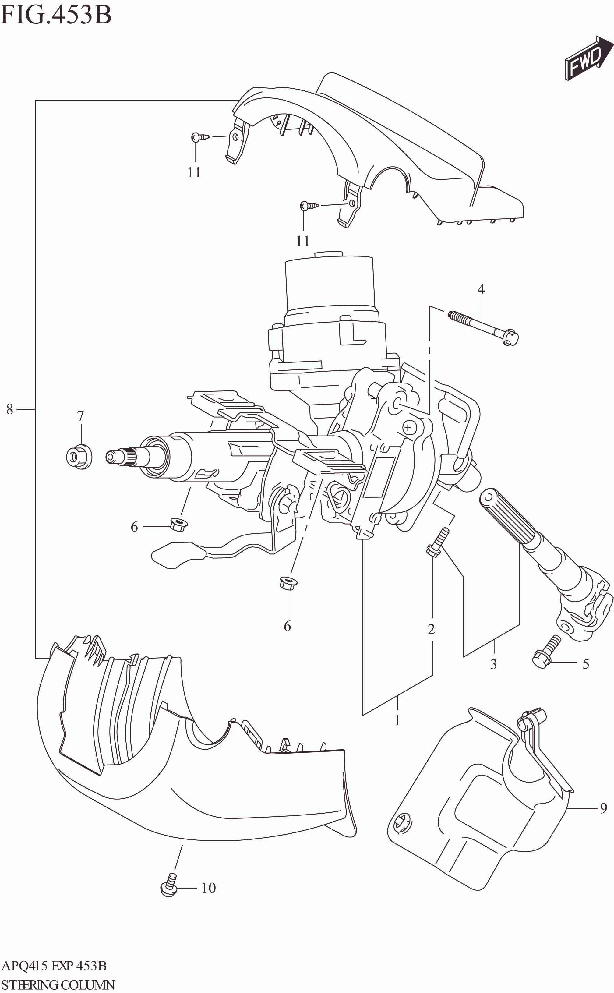STEERING COLUMN 