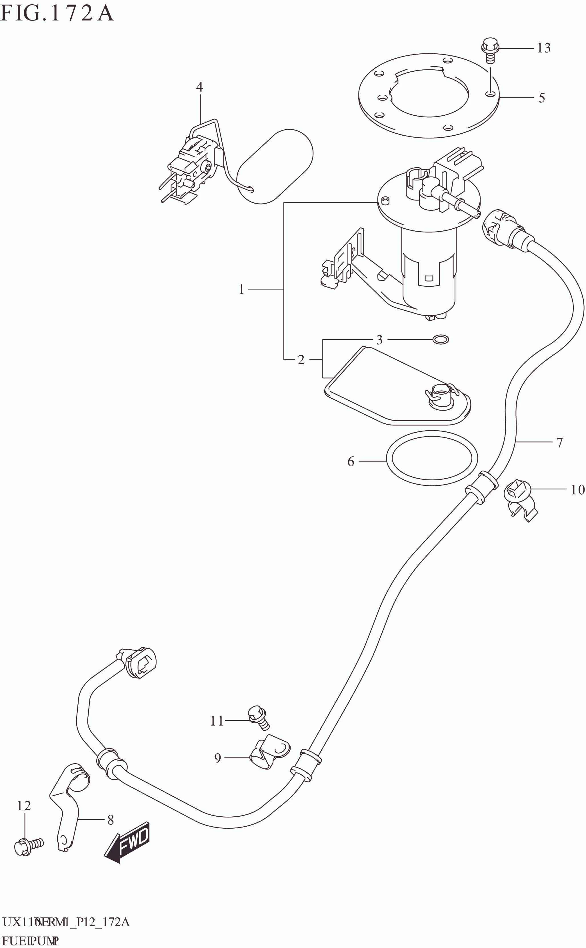 FIG. 172A FUEL PUMP