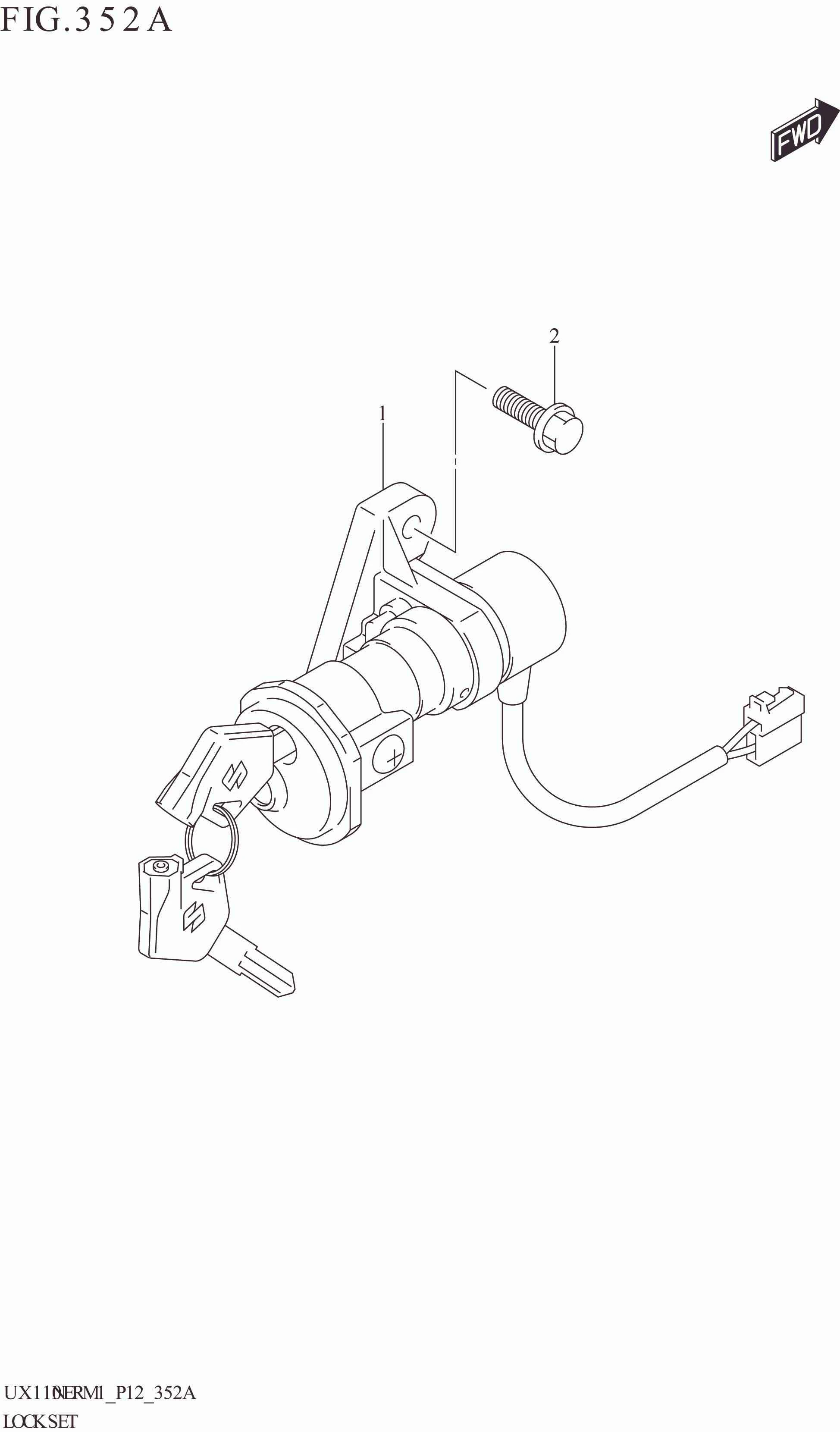FIG. 352A LOCK SET
