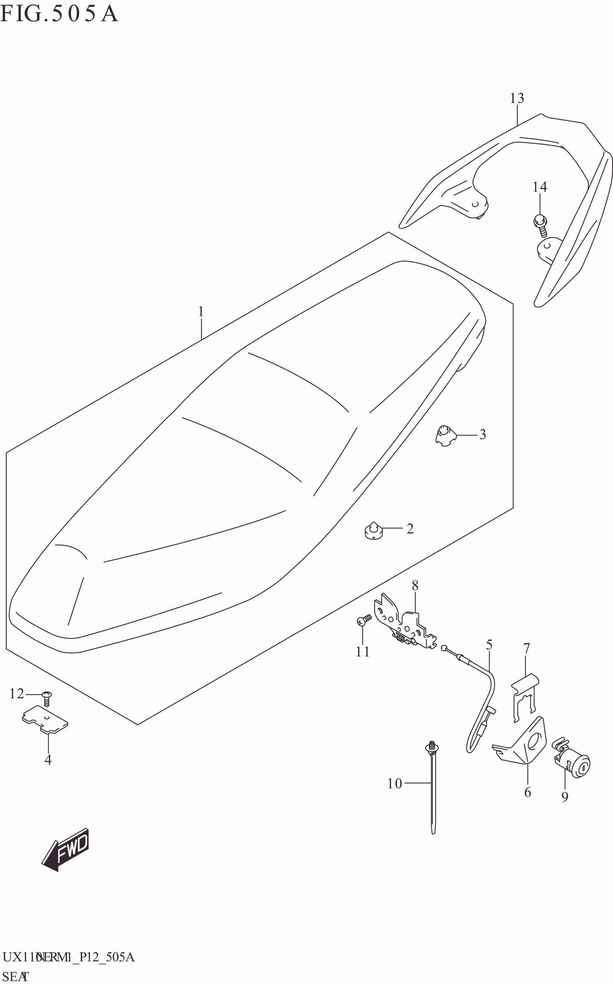 FIG. 505A SEAT