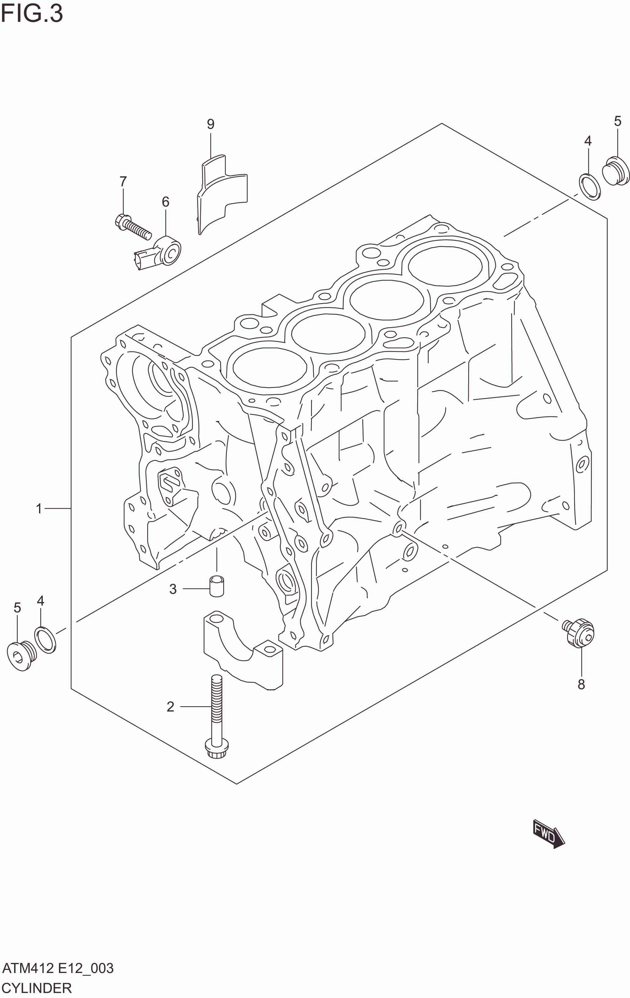 FIG. 3 CYLINDER