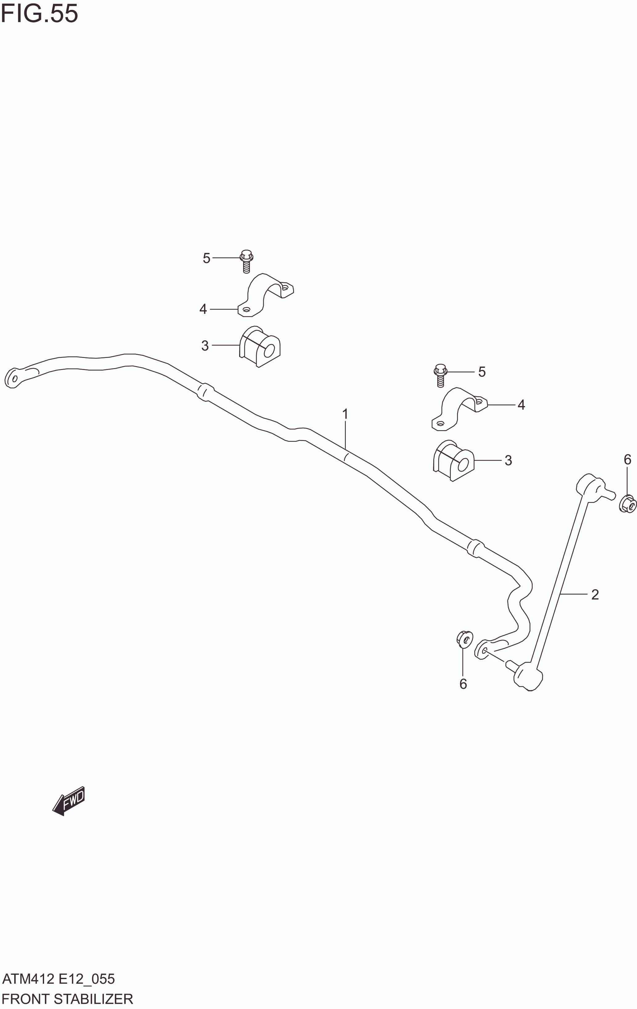 FIG. 55 FRONT STABILIZER