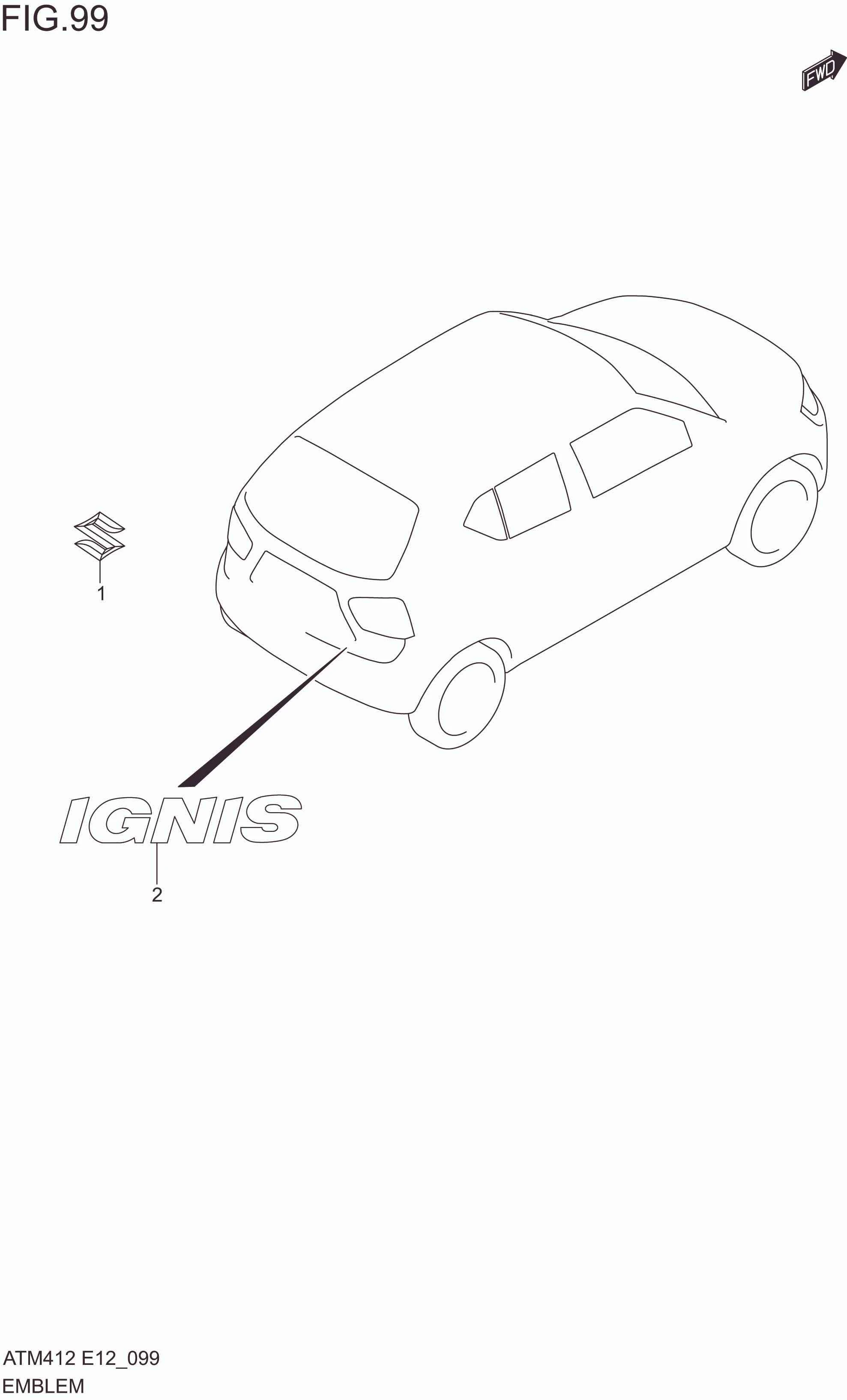 FIG. 99 EMBLEM