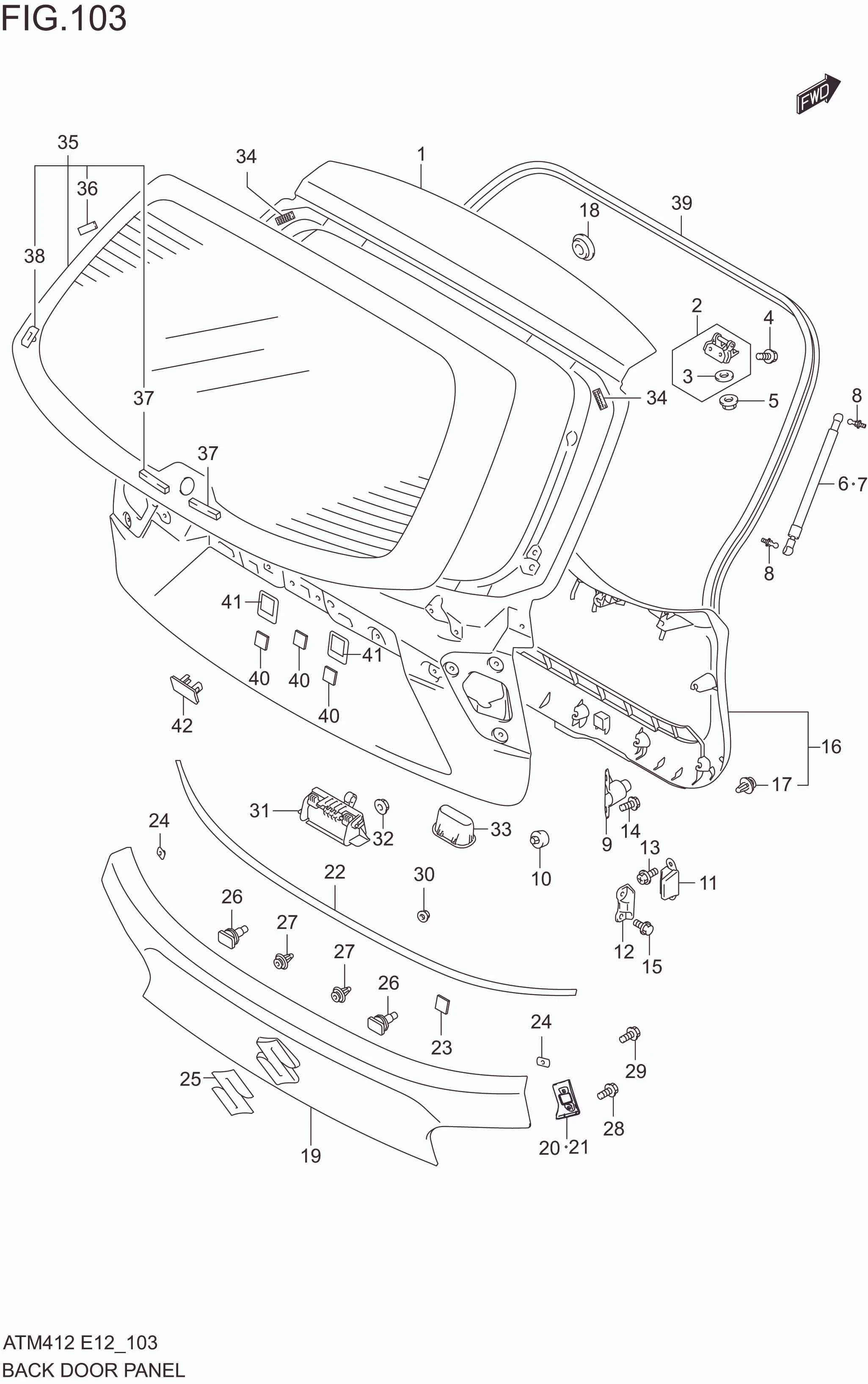 Body - Suzuki Spare Part 