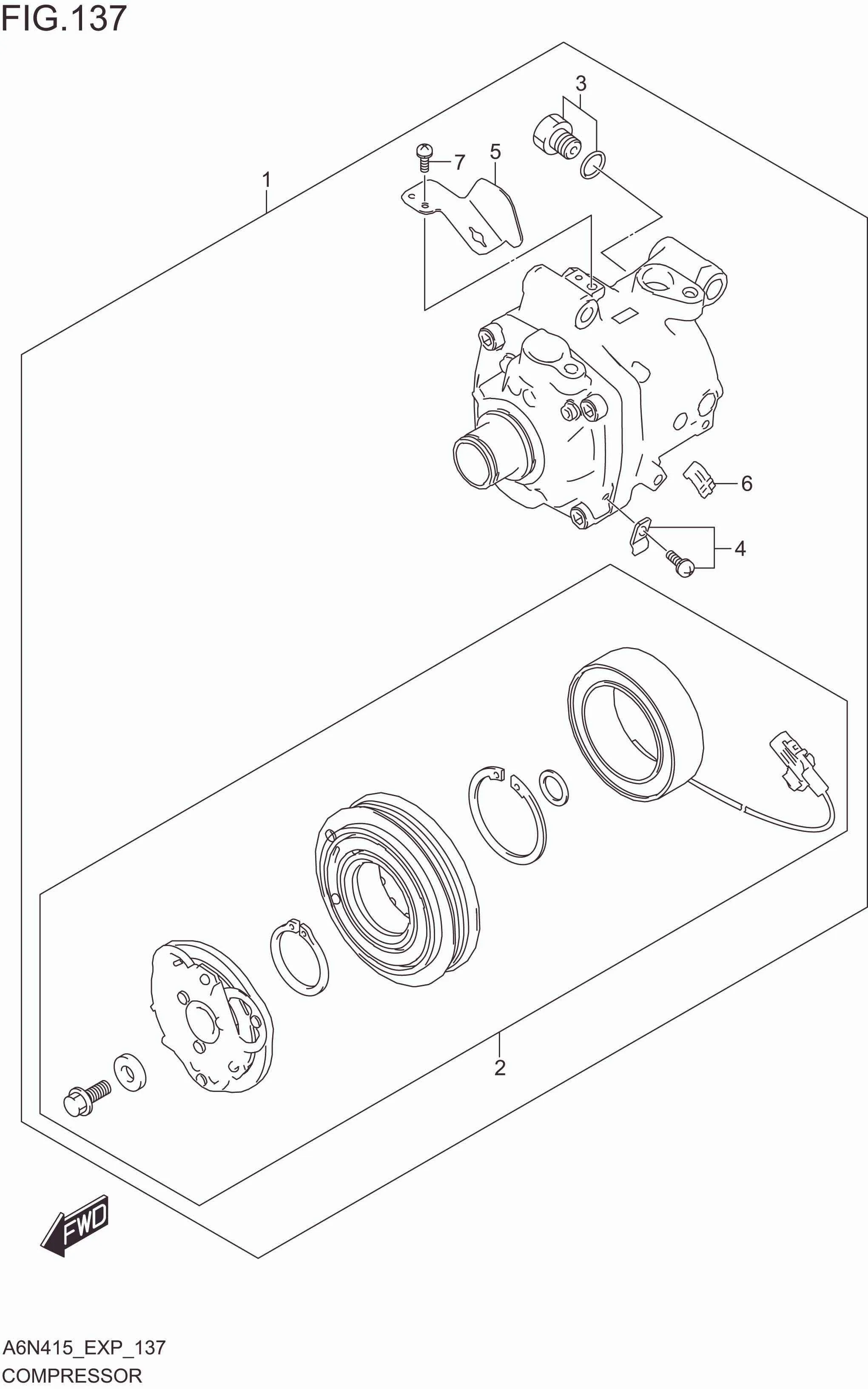 FIG. 137 COMPRESSOR