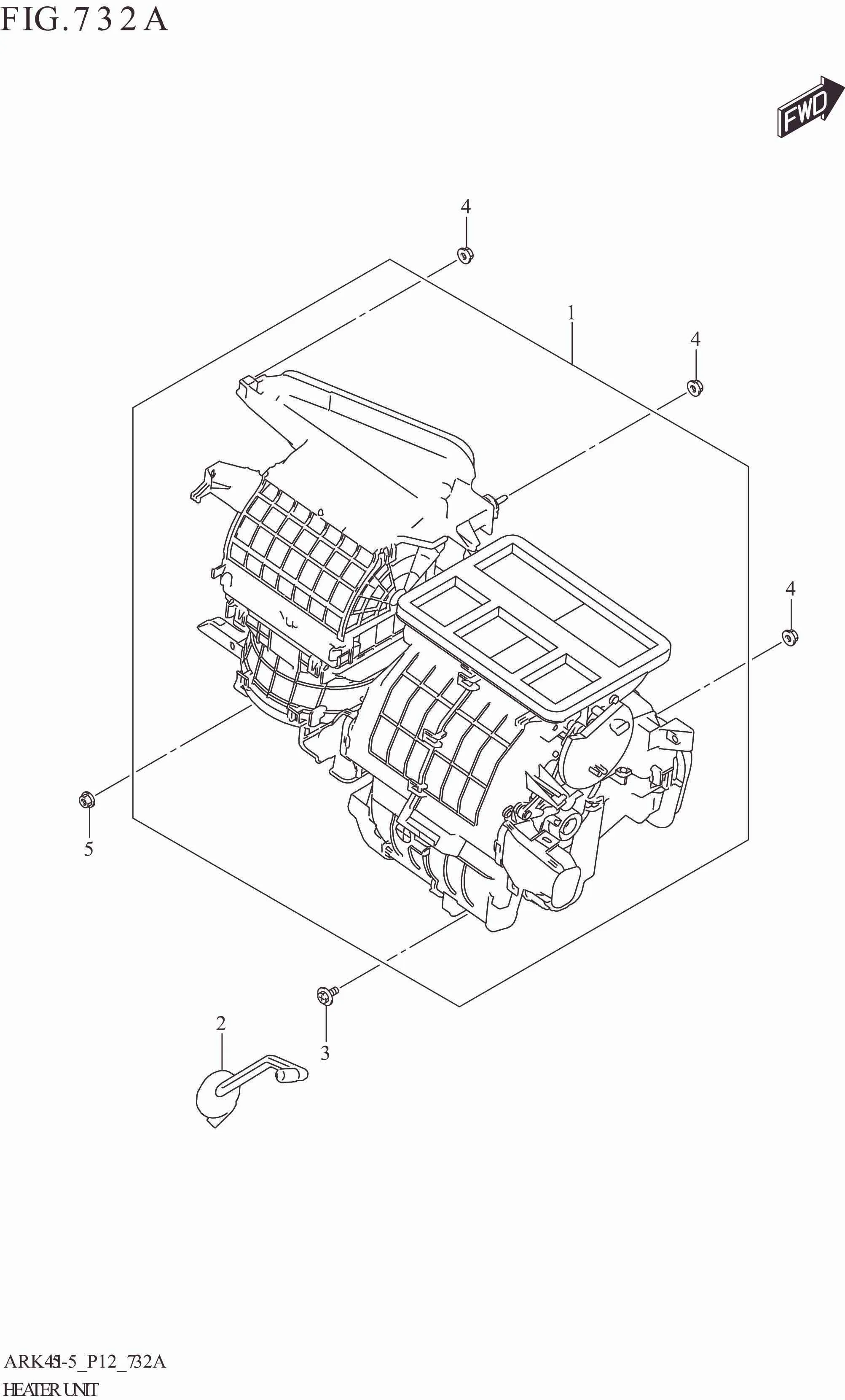 FIG. 732A HEATER UNIT