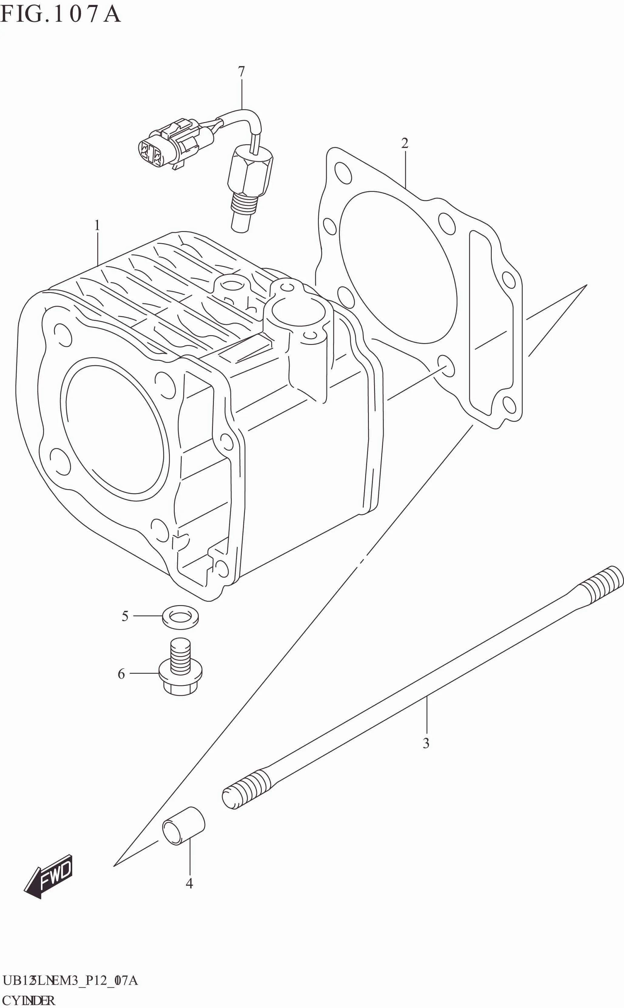 FIG. 107A CYLINDER