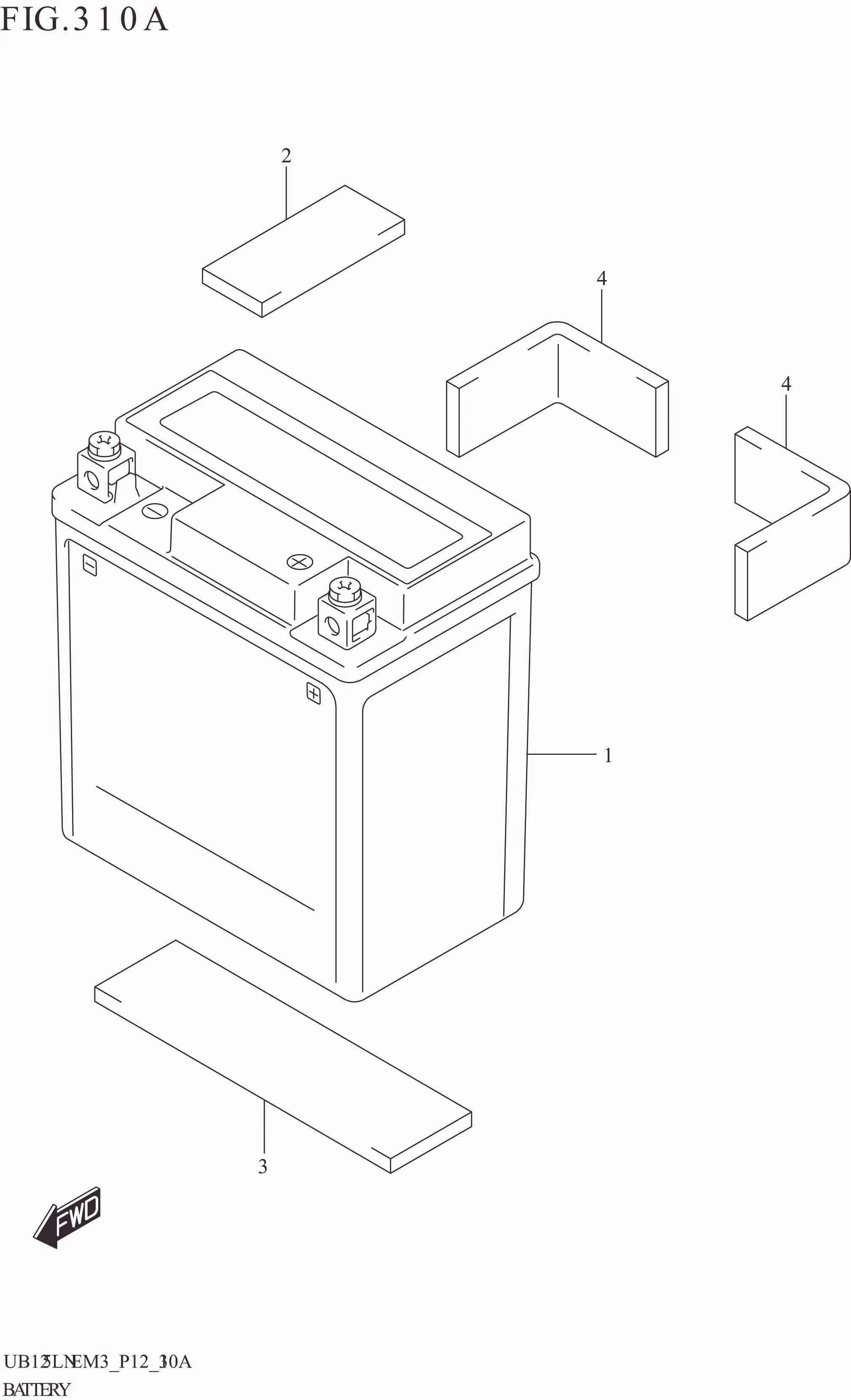 FIG. 310A BATTERY