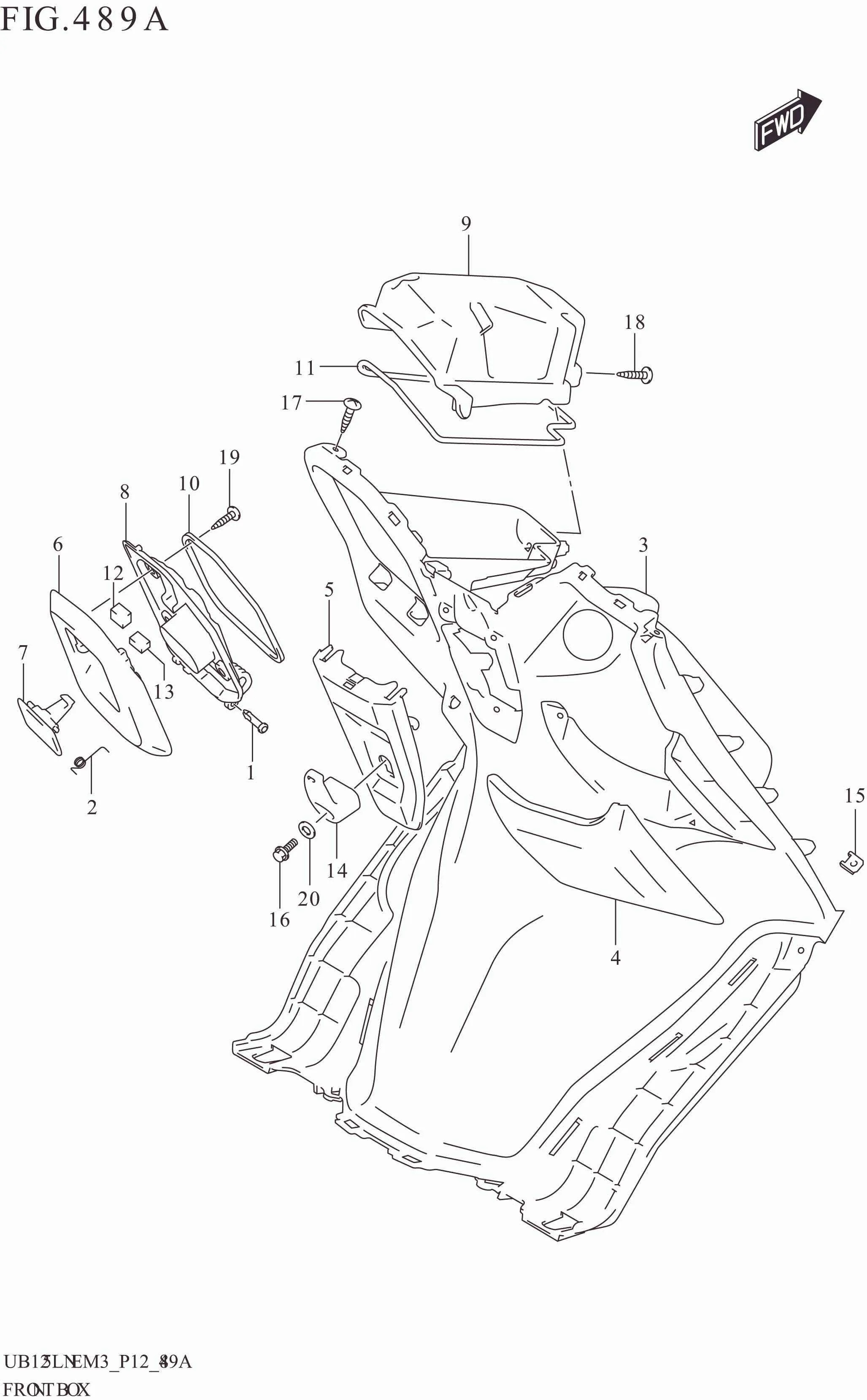FIG. 489A FRONT BOX