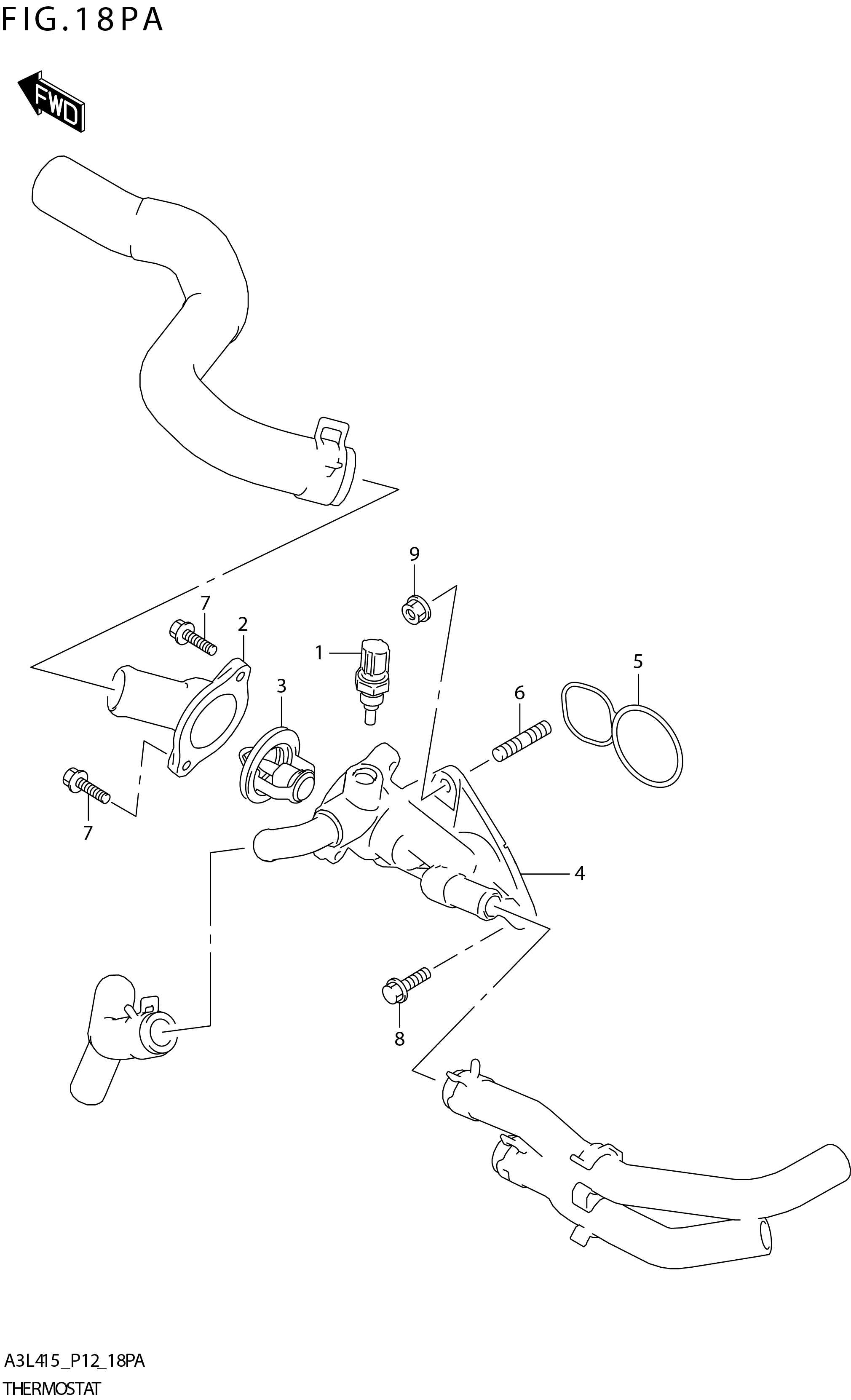 FIG. 18PA THERMOSTAT (K15C)