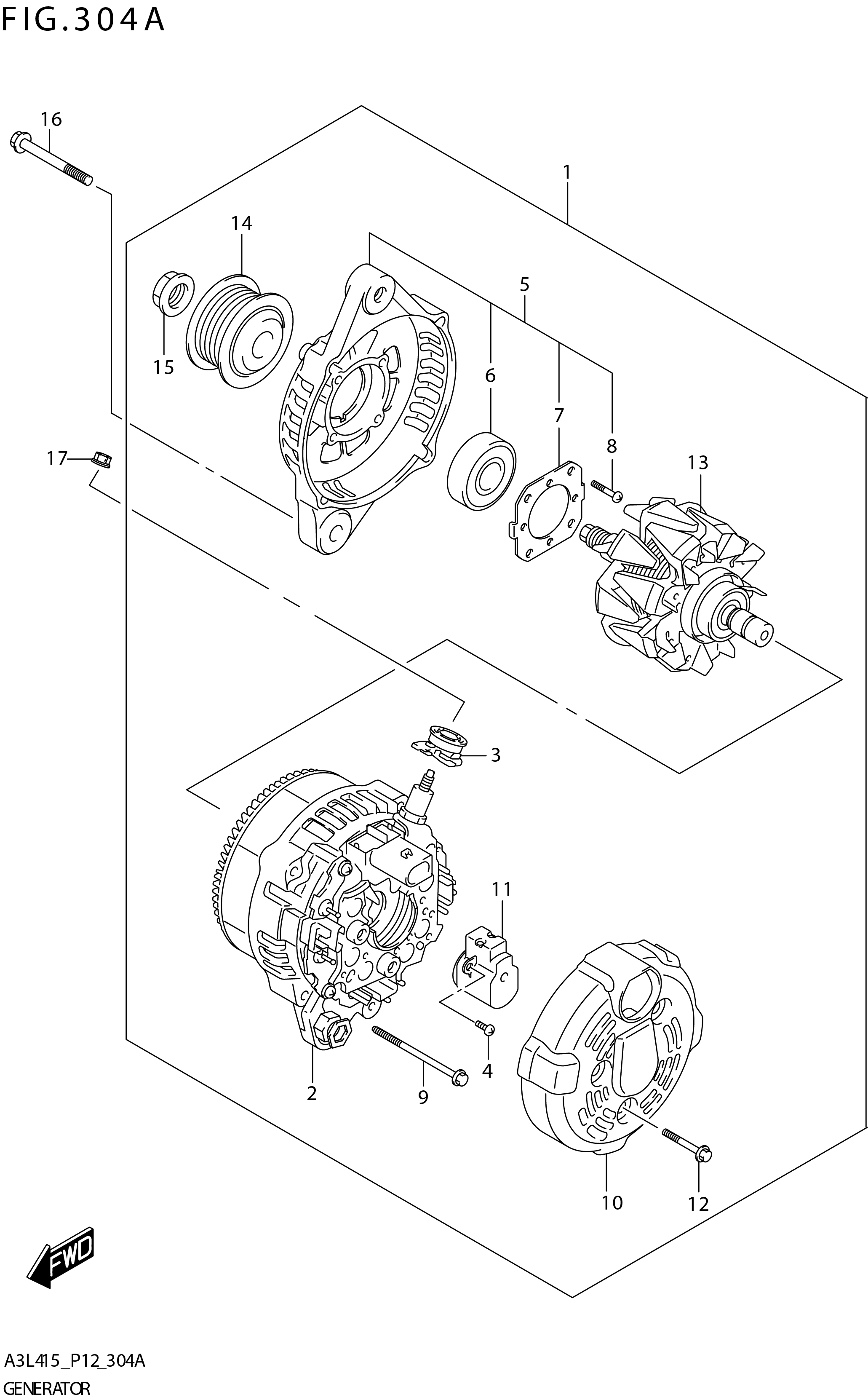 FIG. 304A GENERATOR (K15B)