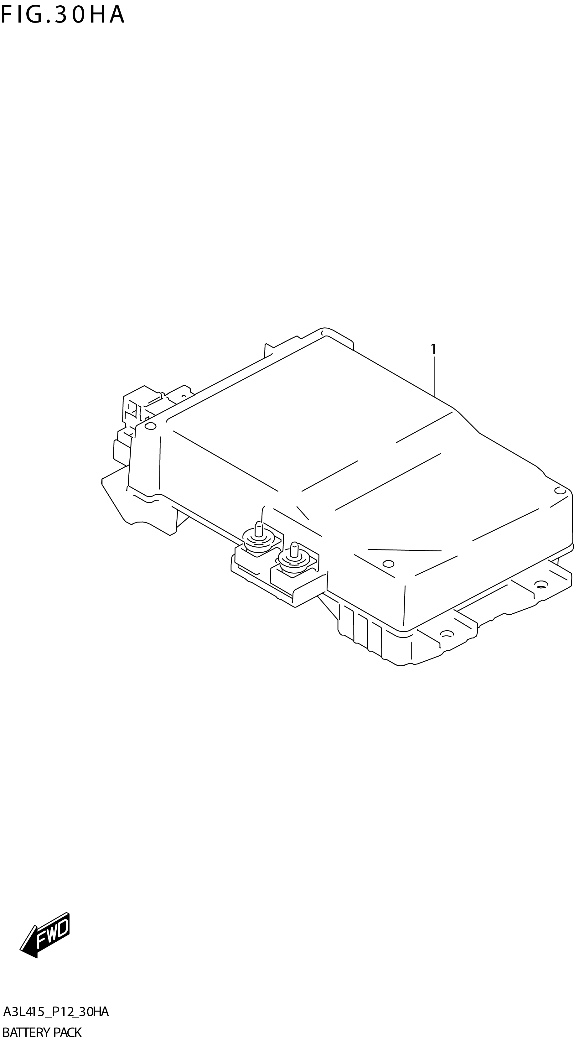 FIG. 30HA BATTERY PACK (GLX:N_AEBR)