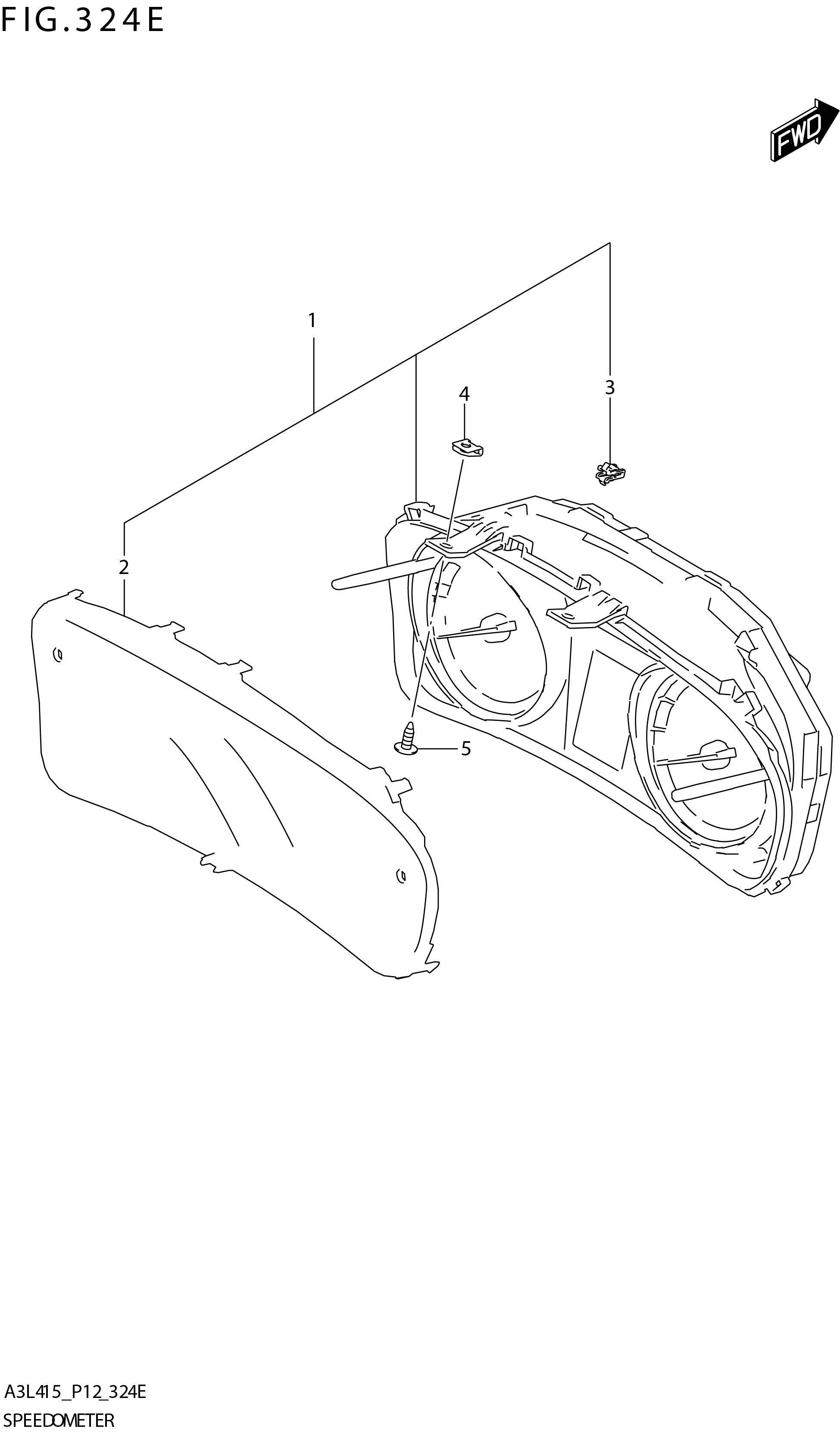 FIG. 324E SPEEDOMETER (GLX:6AT:W_AEBMCR)