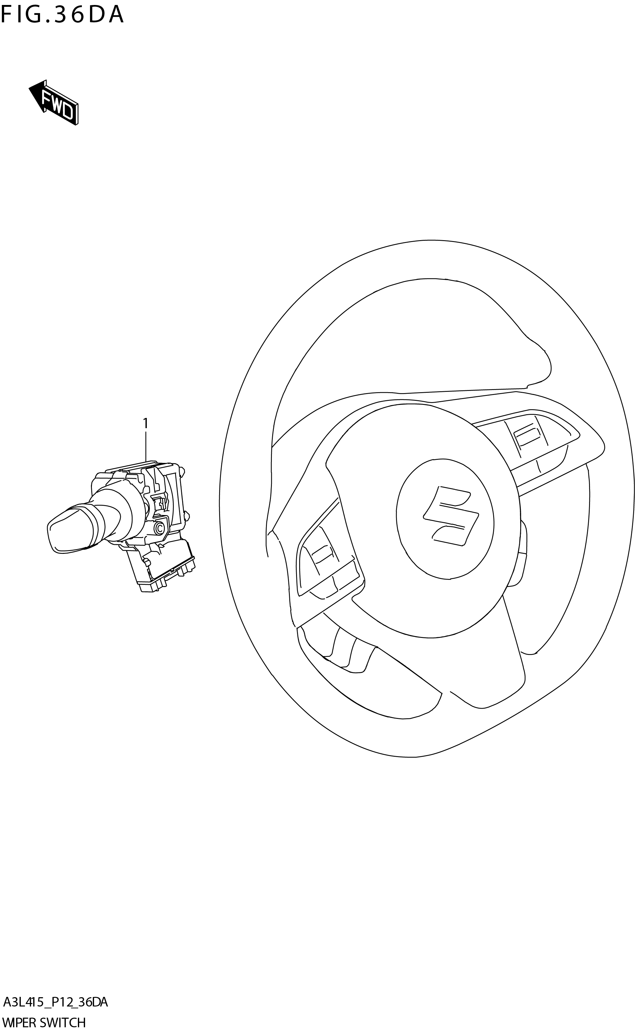 FIG. 36DA WIPER SWITCH (N_AEBR) 