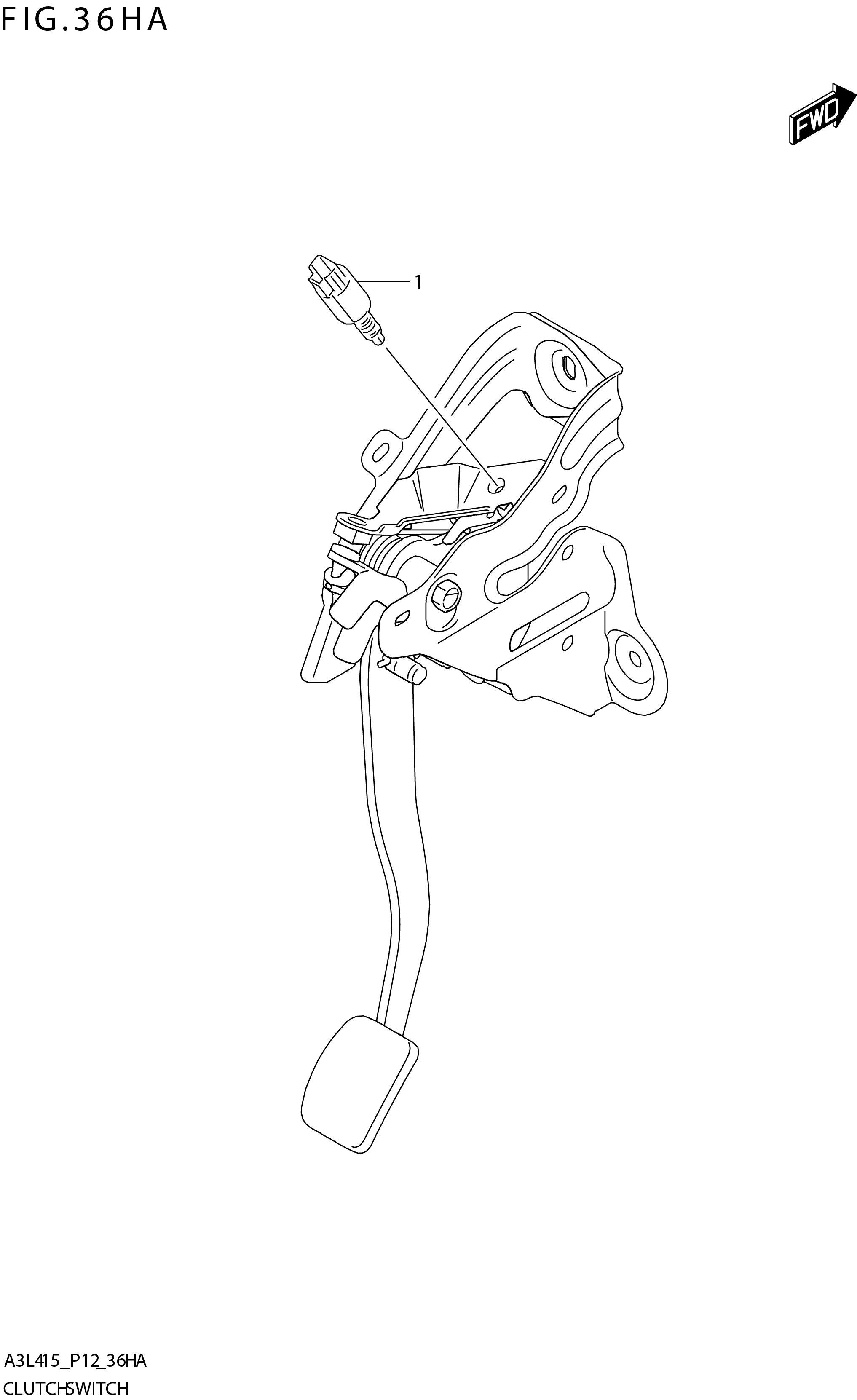 FIG. 36HA CLUTCHSWITCH