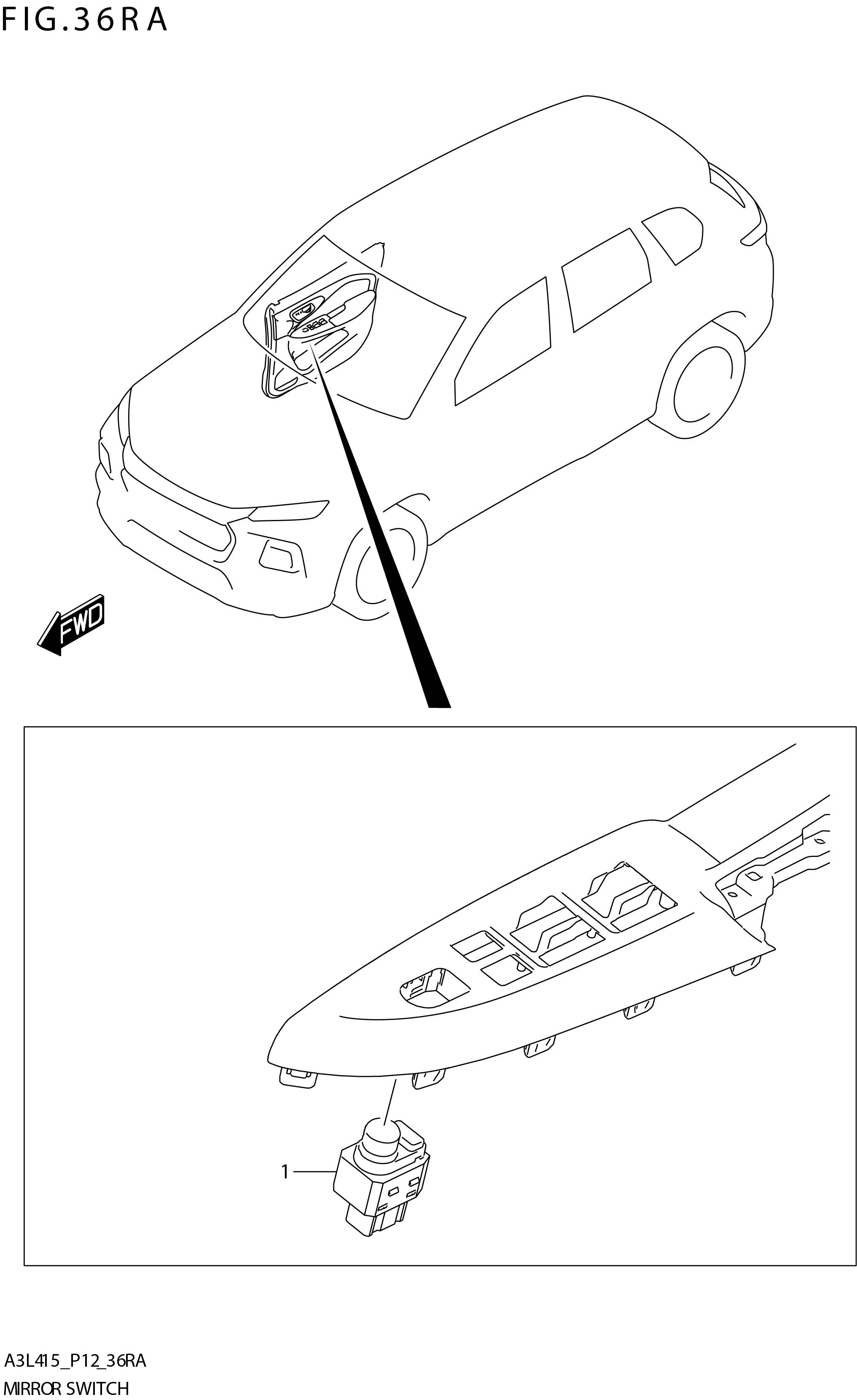 FIG. 36RA MIRRORSWITCH