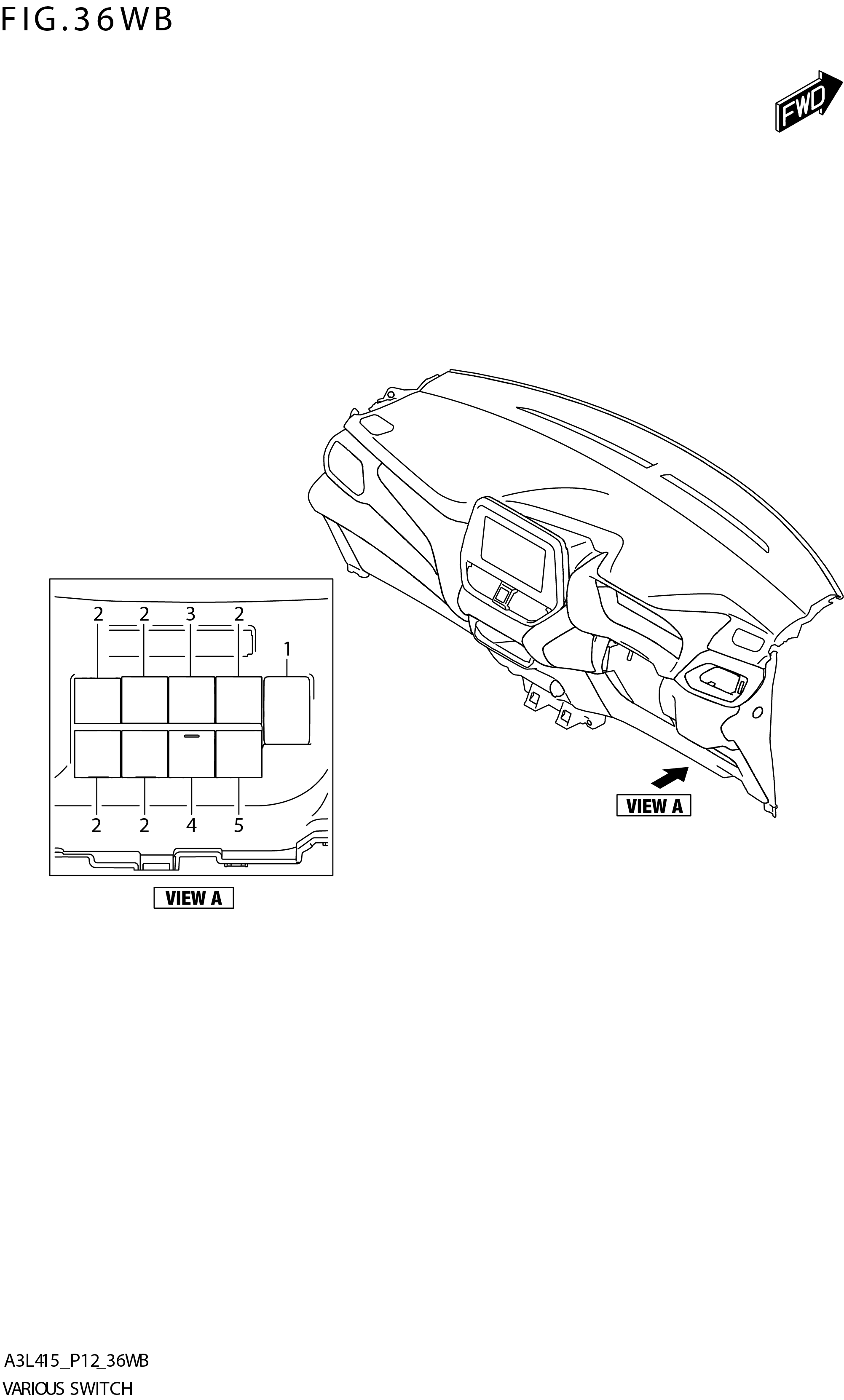FIG. 36WB VARIOUS SWITCH (GLX:N_AEBR)
