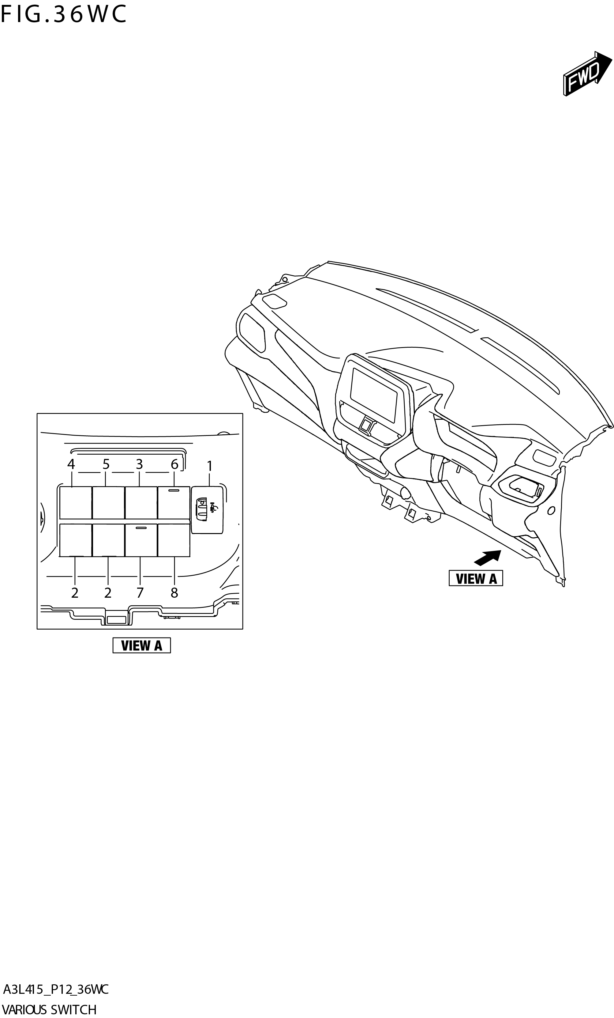 FIG. 36WC VARIOUS SWITCH (GLX:W_AEBMCR)