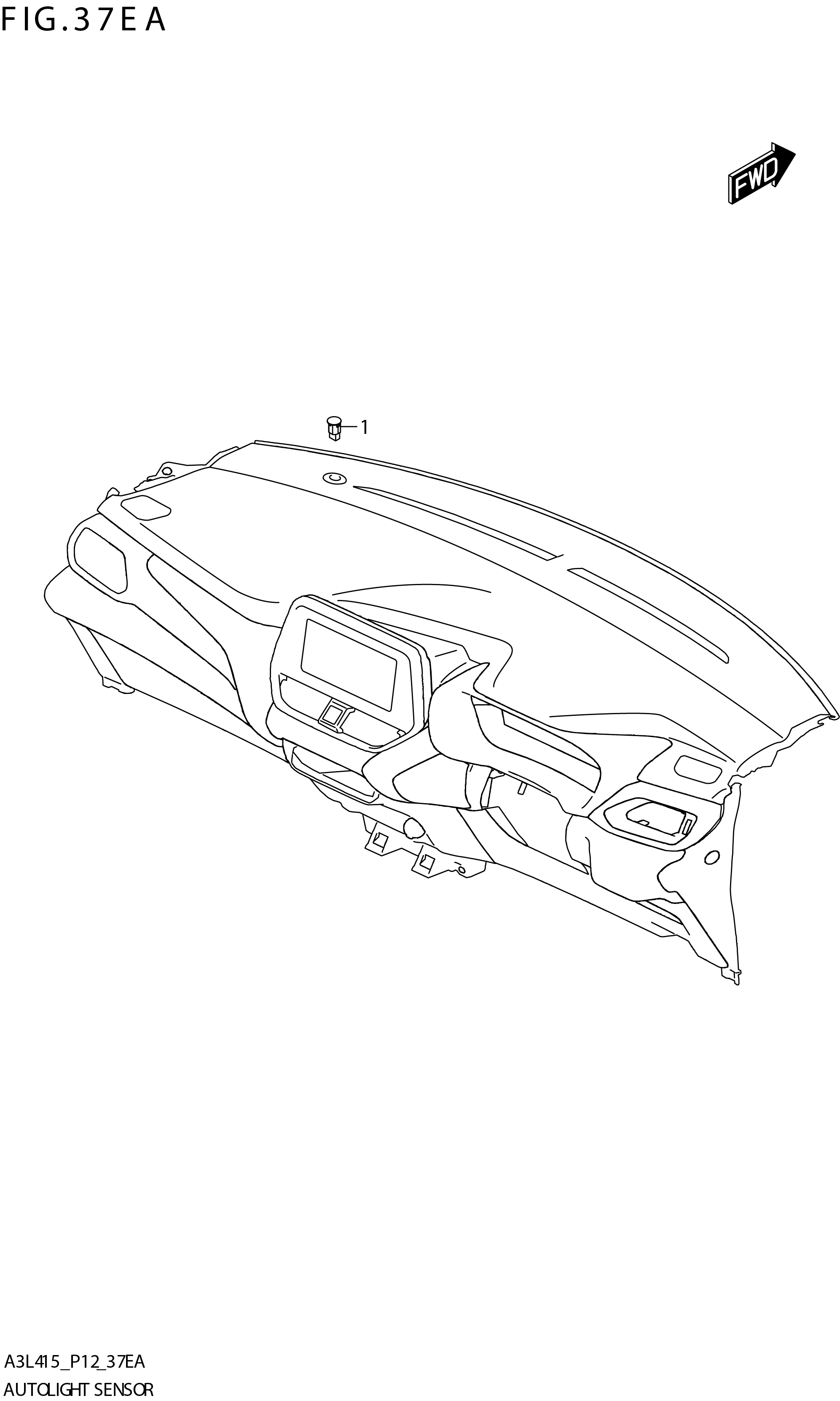 FIG. 37EA AUTO LIGHT SENSOR
