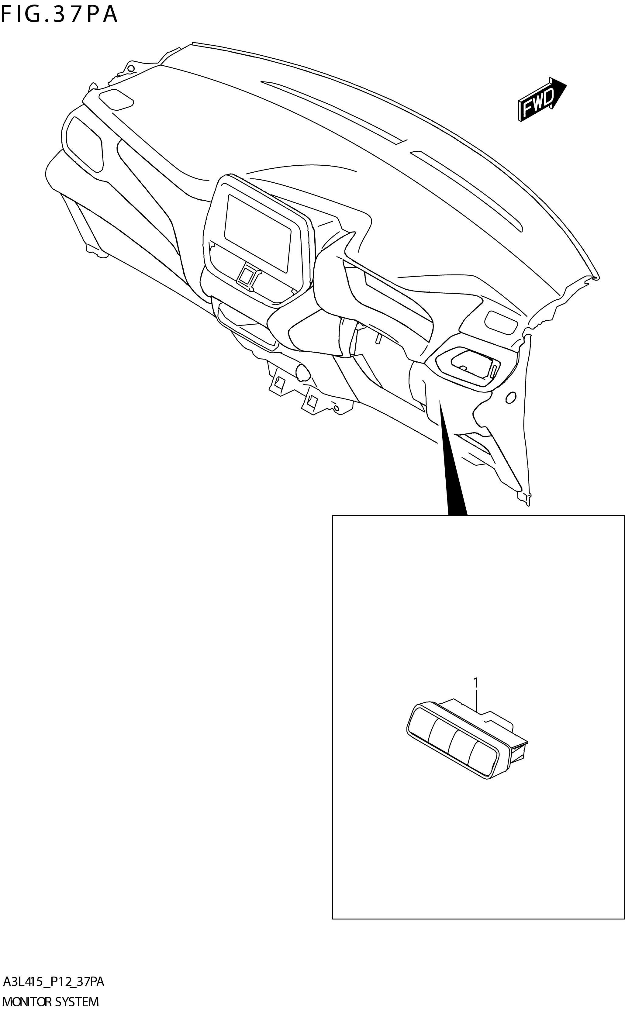 FIG. 37PA MONITOR SYSTEM (GLX:N_AEBR)