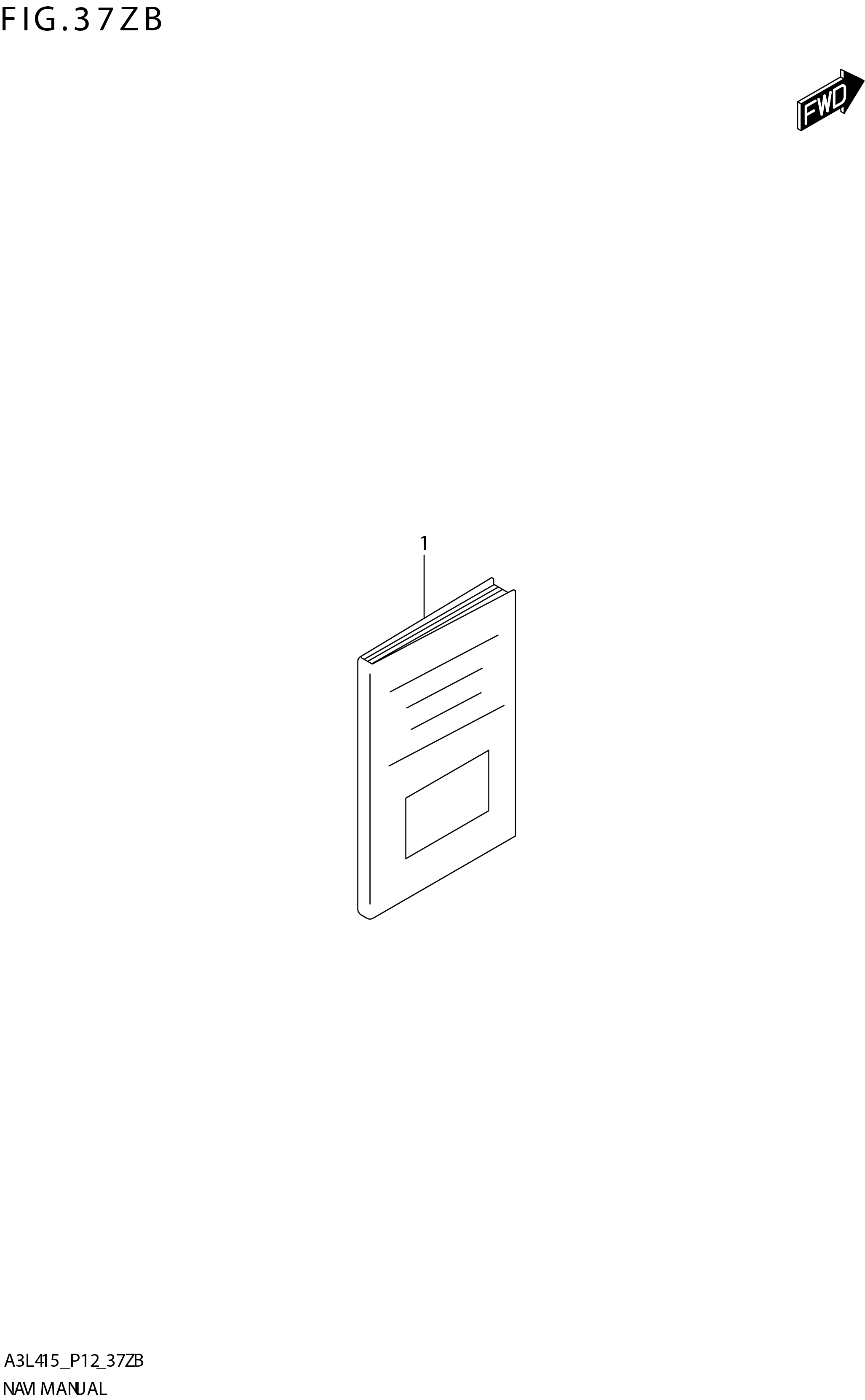 FIG. 37ZB NAVI MANUAL (GLX)