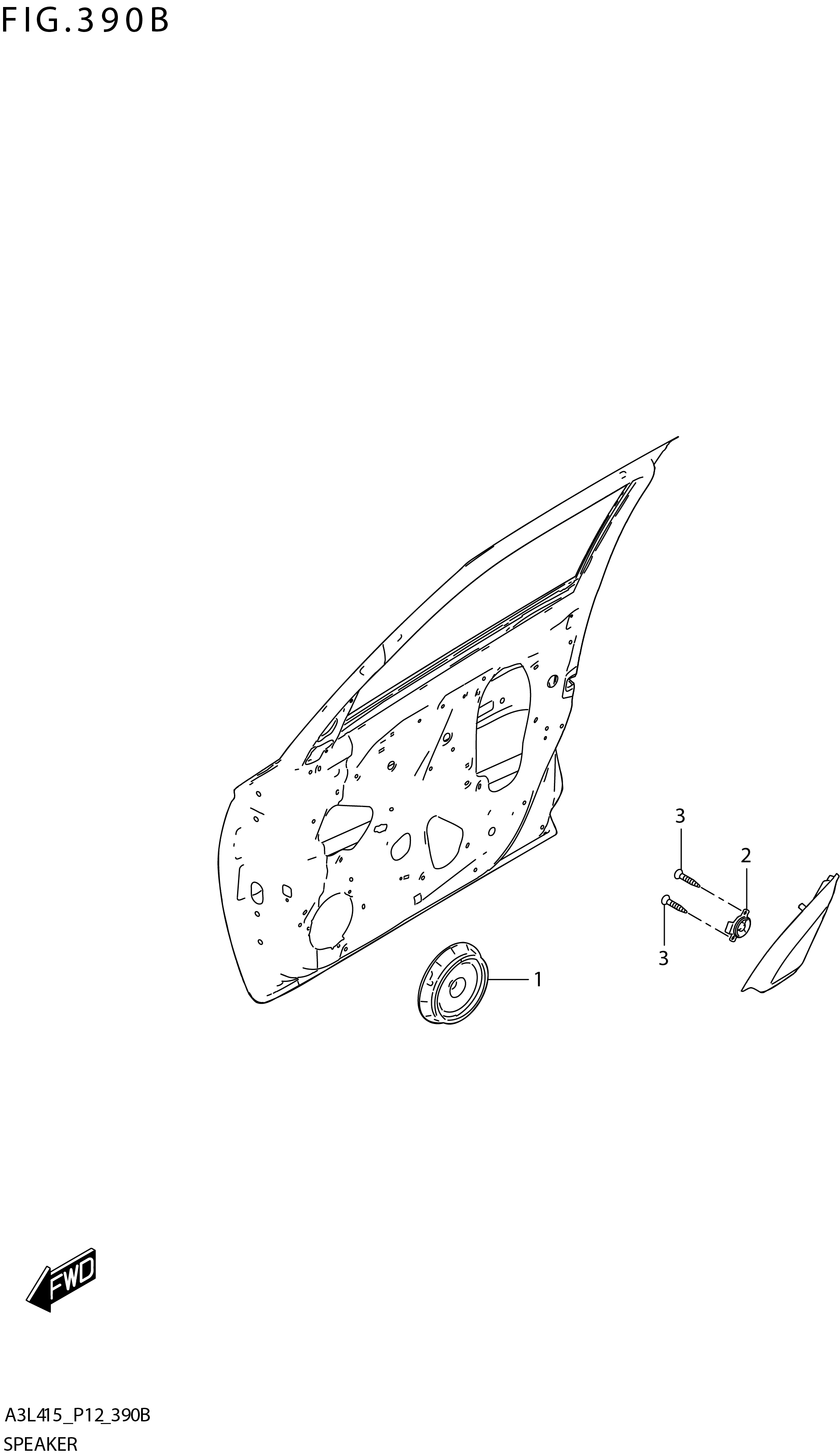 FIG. 390B SPEAKER (GLX)