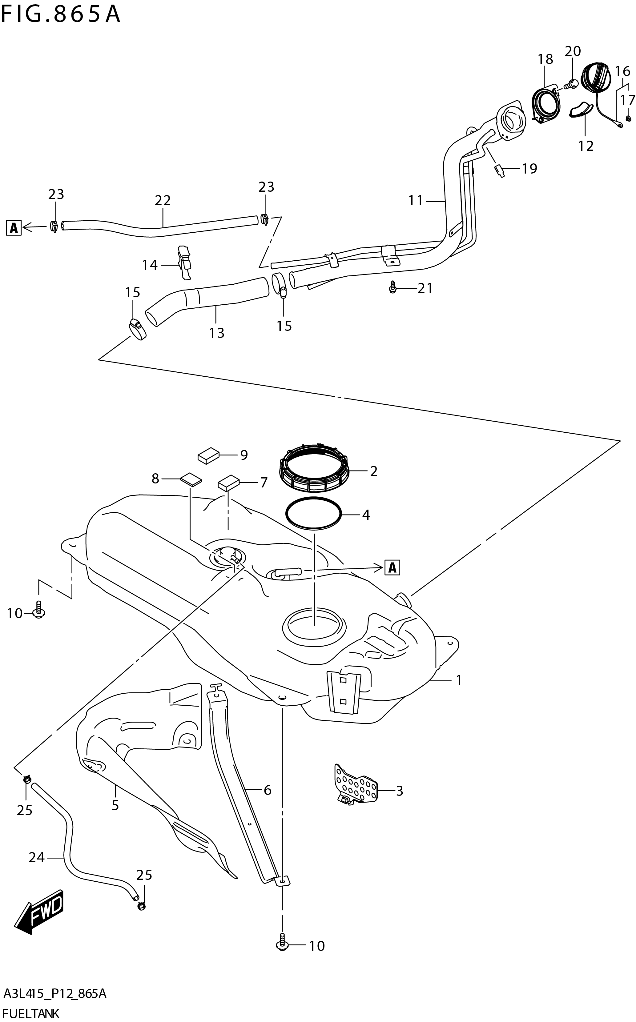 FIG. 865A FUEL TANK
