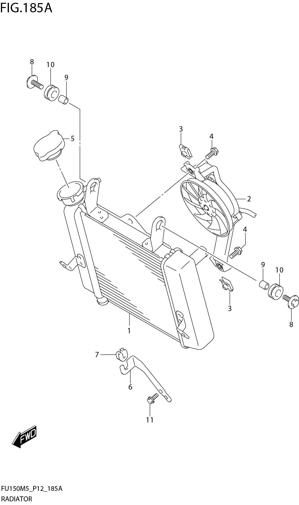 FIG. 185A RADIATOR