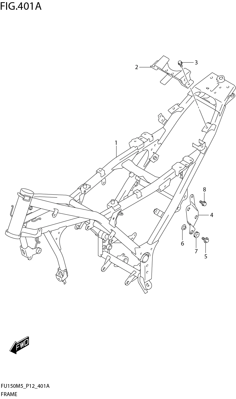 FIG. 401A FRAME (FU150RFM5_P12)