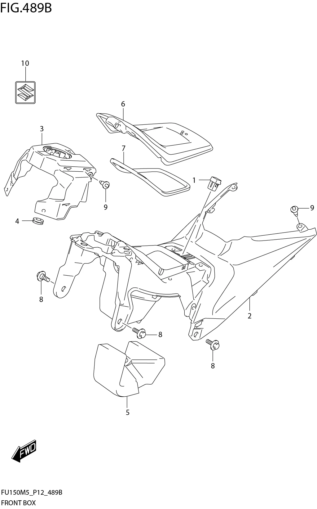 FIG. 489B FRONT BOX (FU150RLM5_P12)