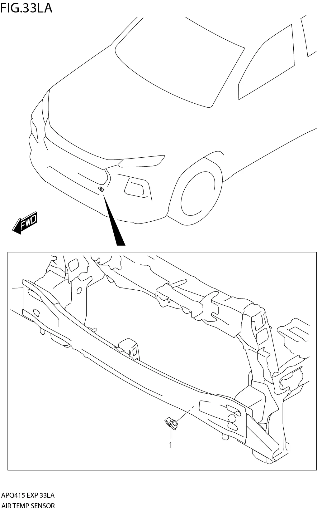 FIG.33LA2-G-2 AIR TEMP SENSOR