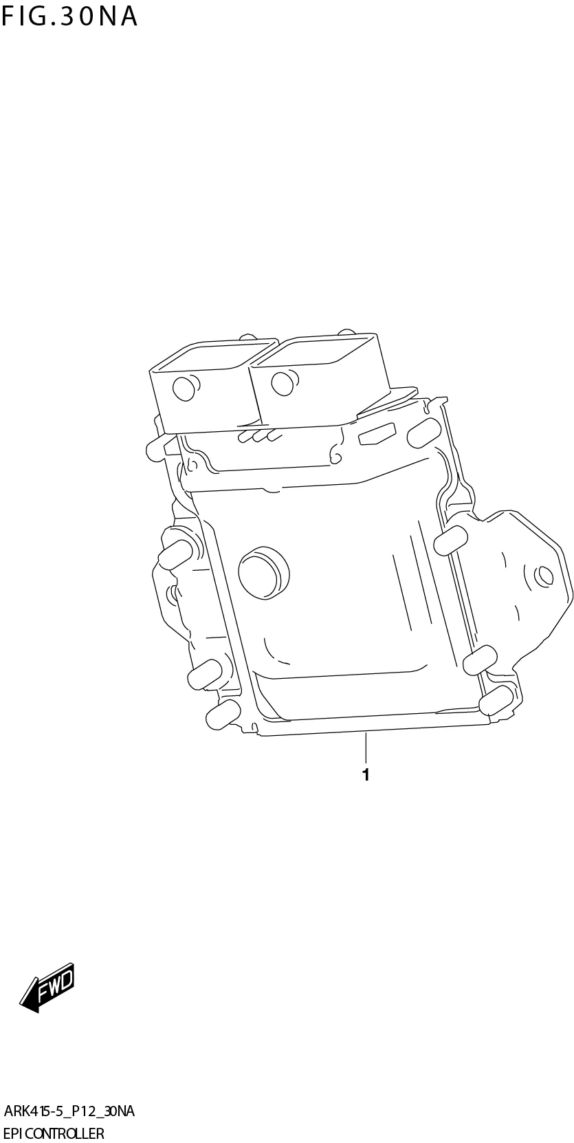 FIG. 30NA EPI CONTROLLER (5MT:N_EASS:ERTIGA)