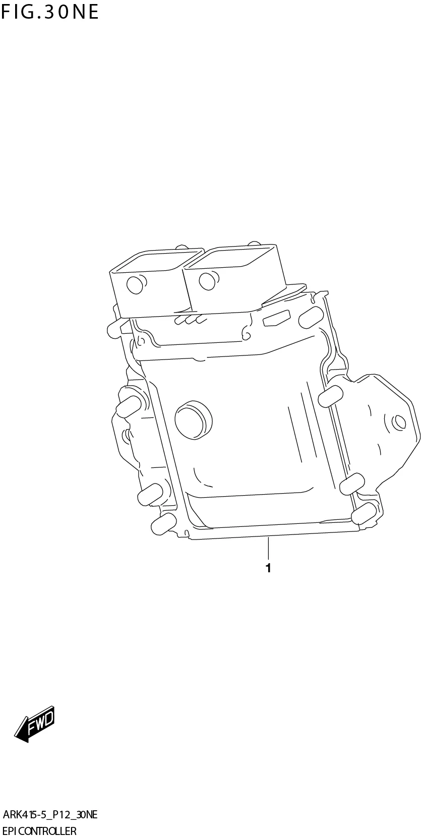 FIG. 30NE EPI CONTROLLER (5MT:W_EASS:ERTIGA)