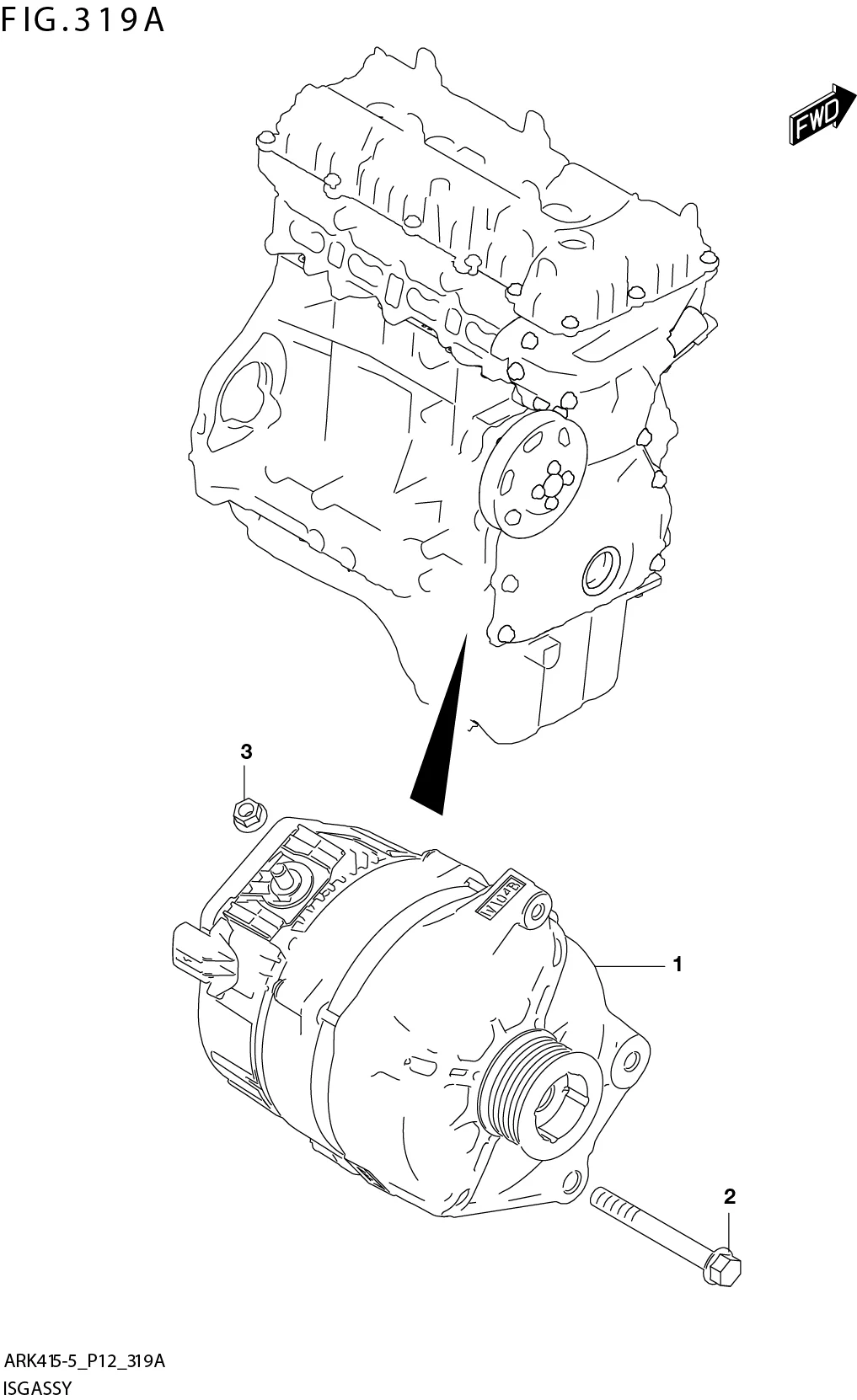 FIG. 319A ISG ASSY (W_EASS)