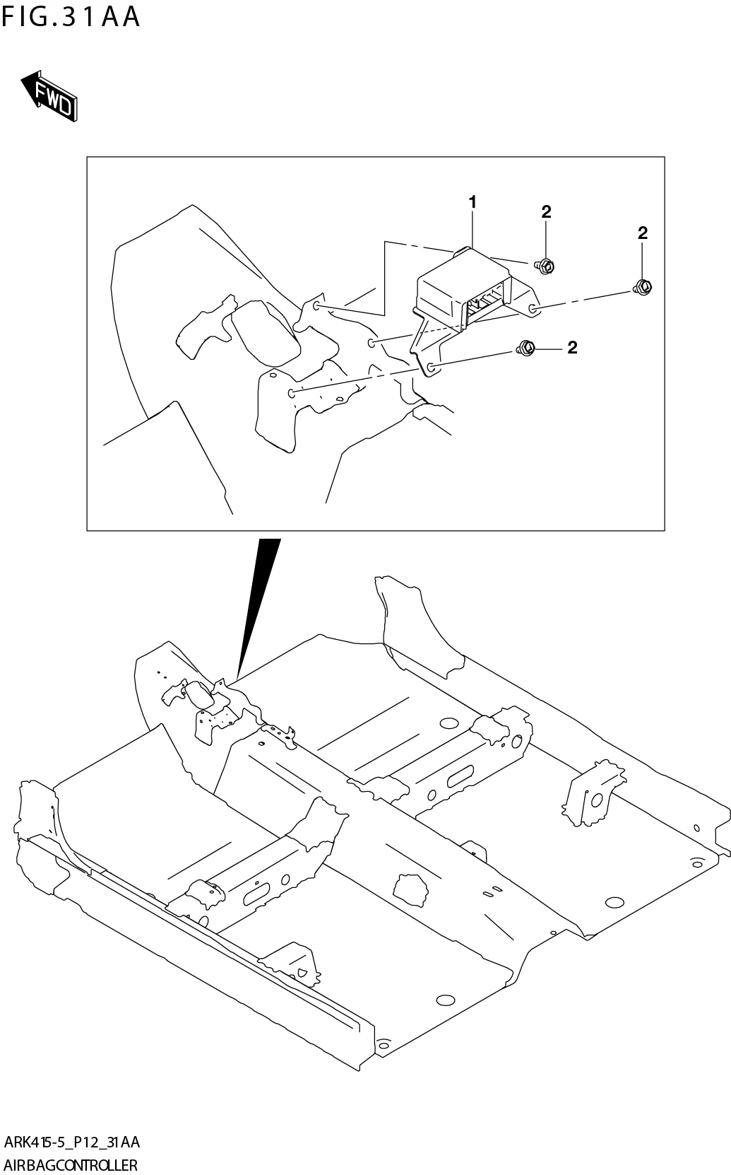 FIG. 31AA AIR BAG CONTROLLER