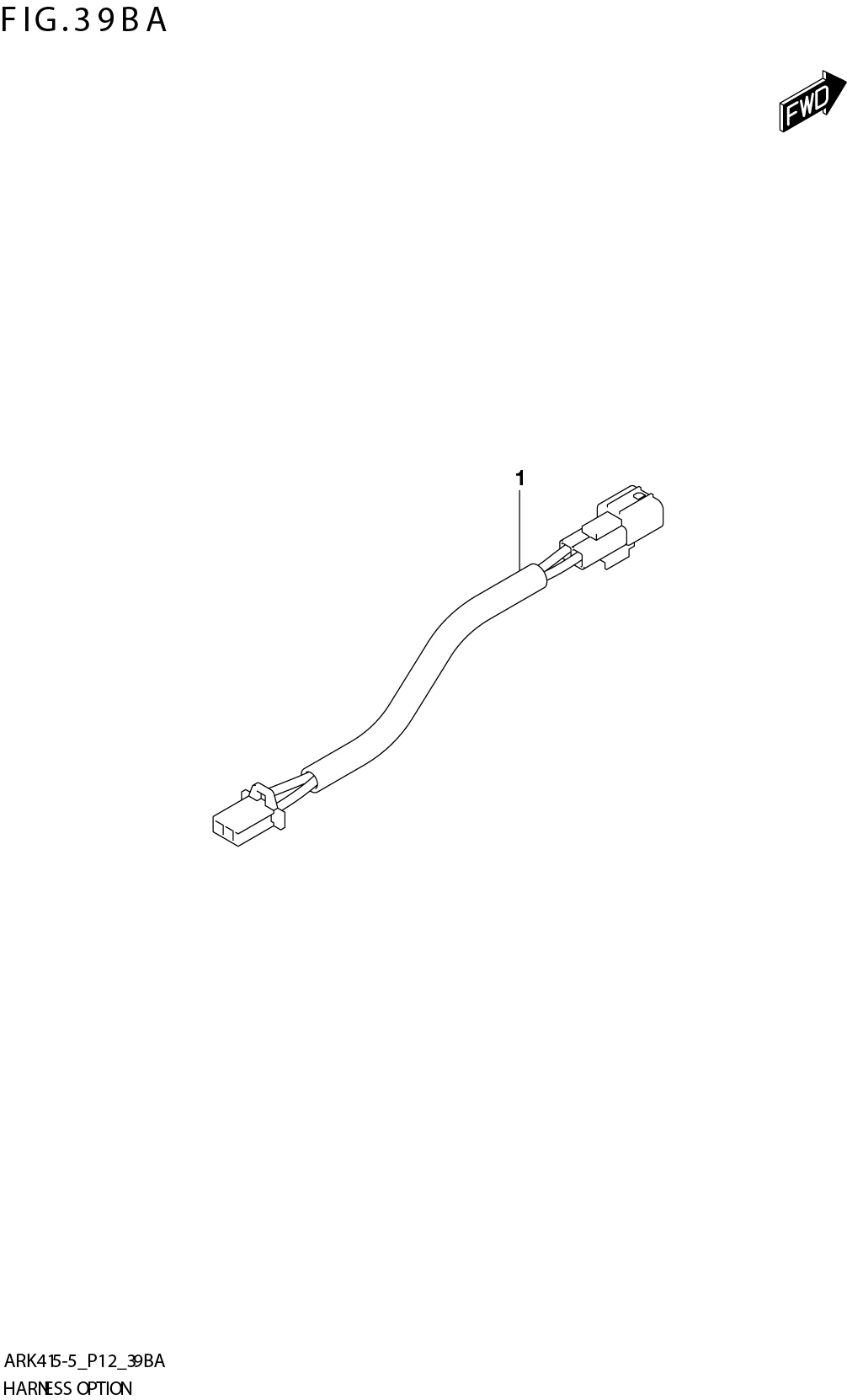 FIG. 39BA HARNESS OPTION