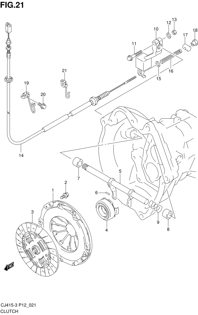 FIG.21 CLUTCH