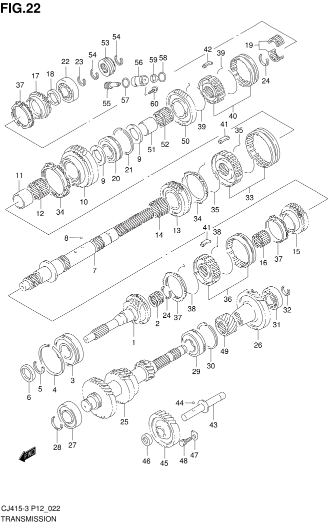 FIG.22 TRANSMISSION