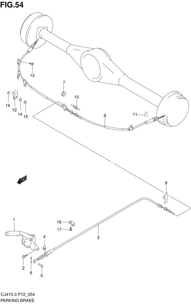 FIG.54 PARKING BRAKE
