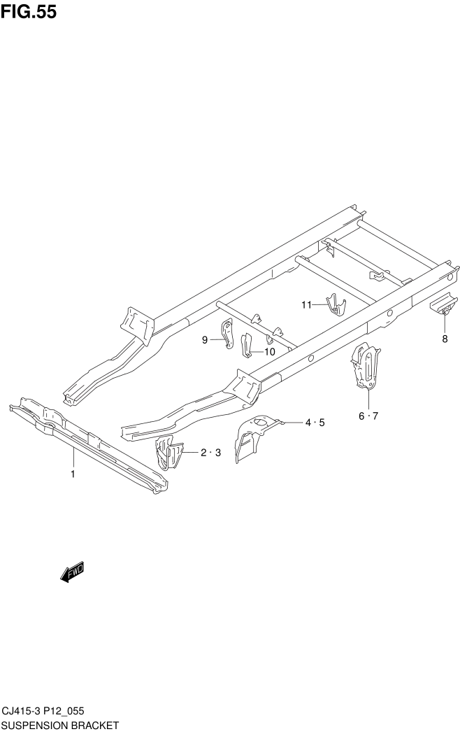 FIG.55 SUSPENSION BRACKET