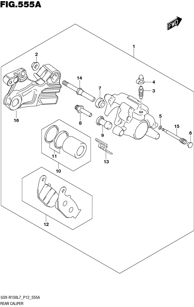 FIG.555A REAR CALIPER