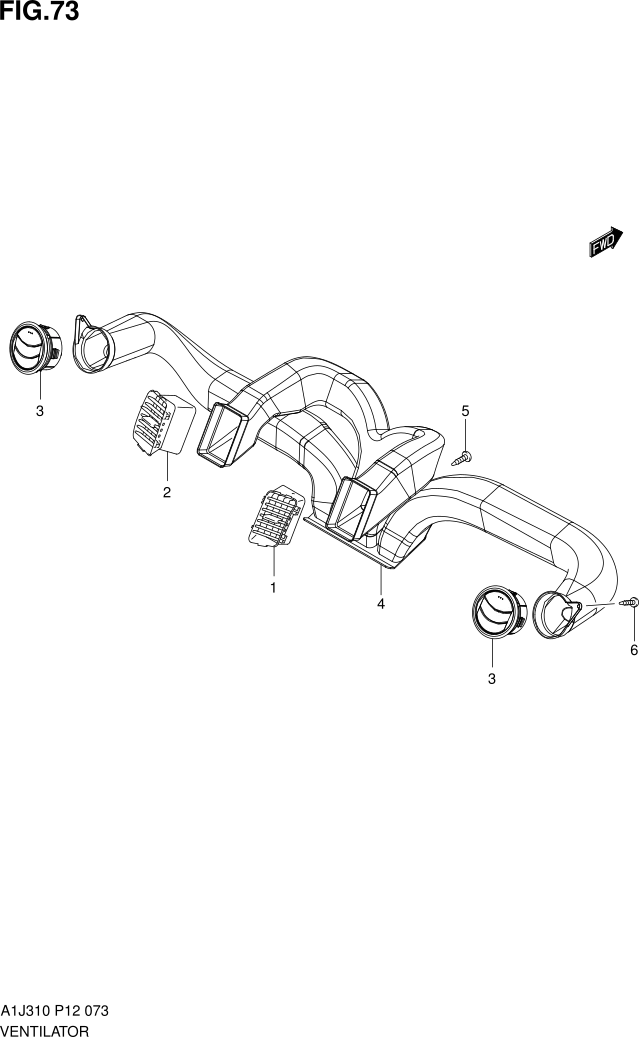 FIG. 73 VENTILATOR