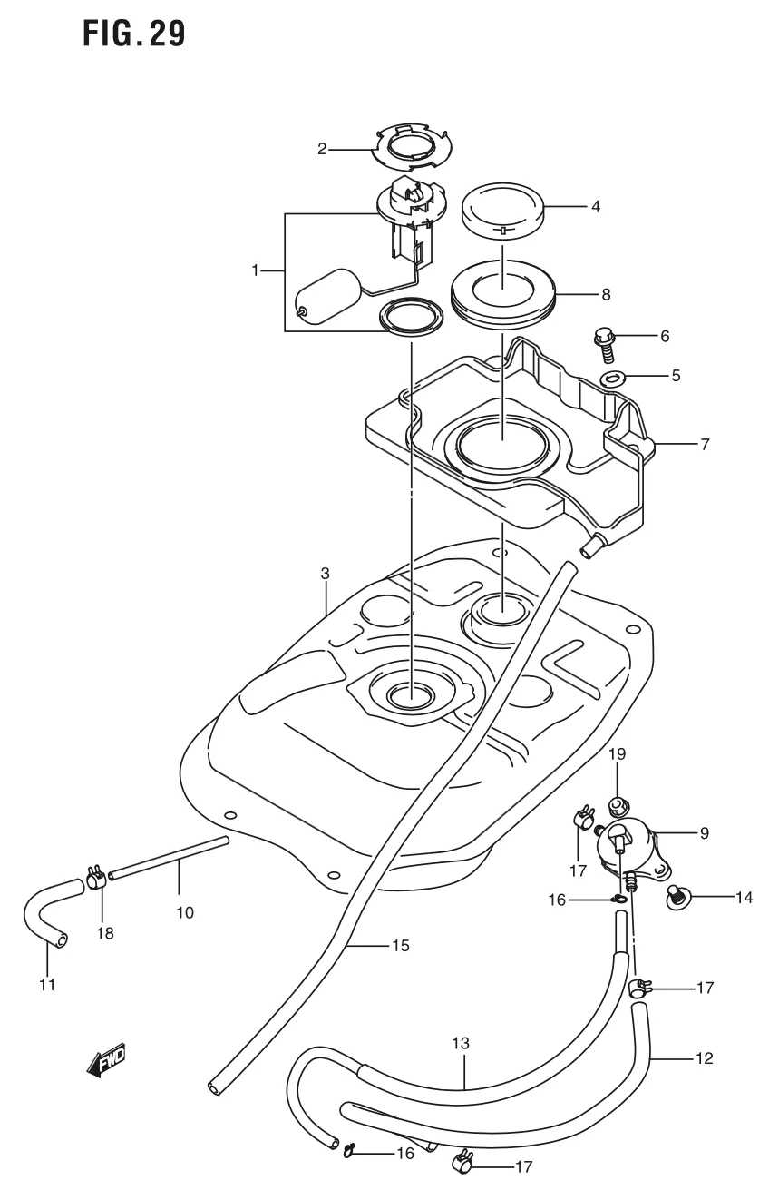 FIG. 29 FUEL TANK