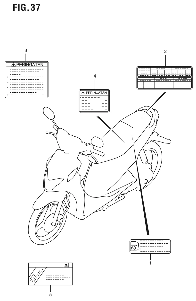 FIG. 37 LABEL