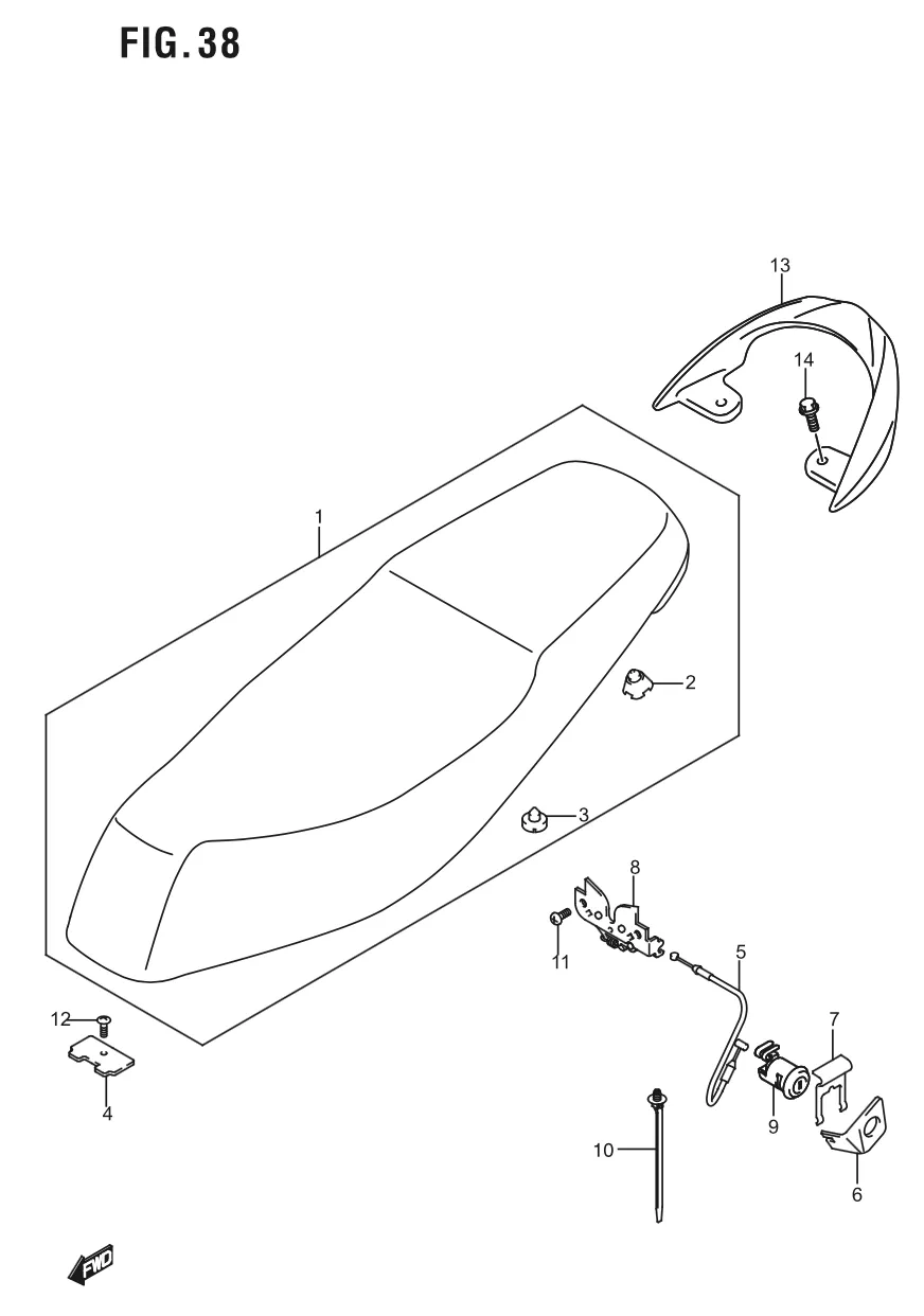 FIG. 38 SEAT